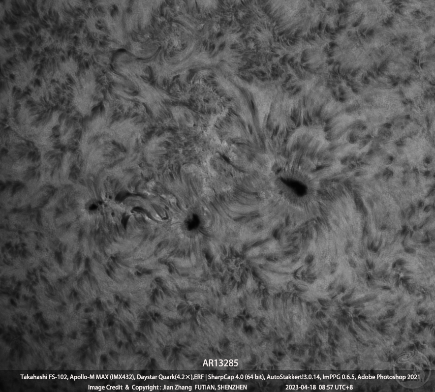 AR13285黑子群