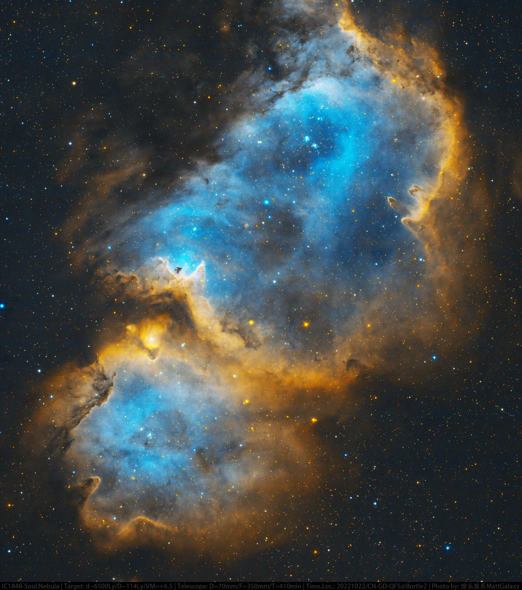 IC1848-Soul.Nebula灵魂星云（V2）