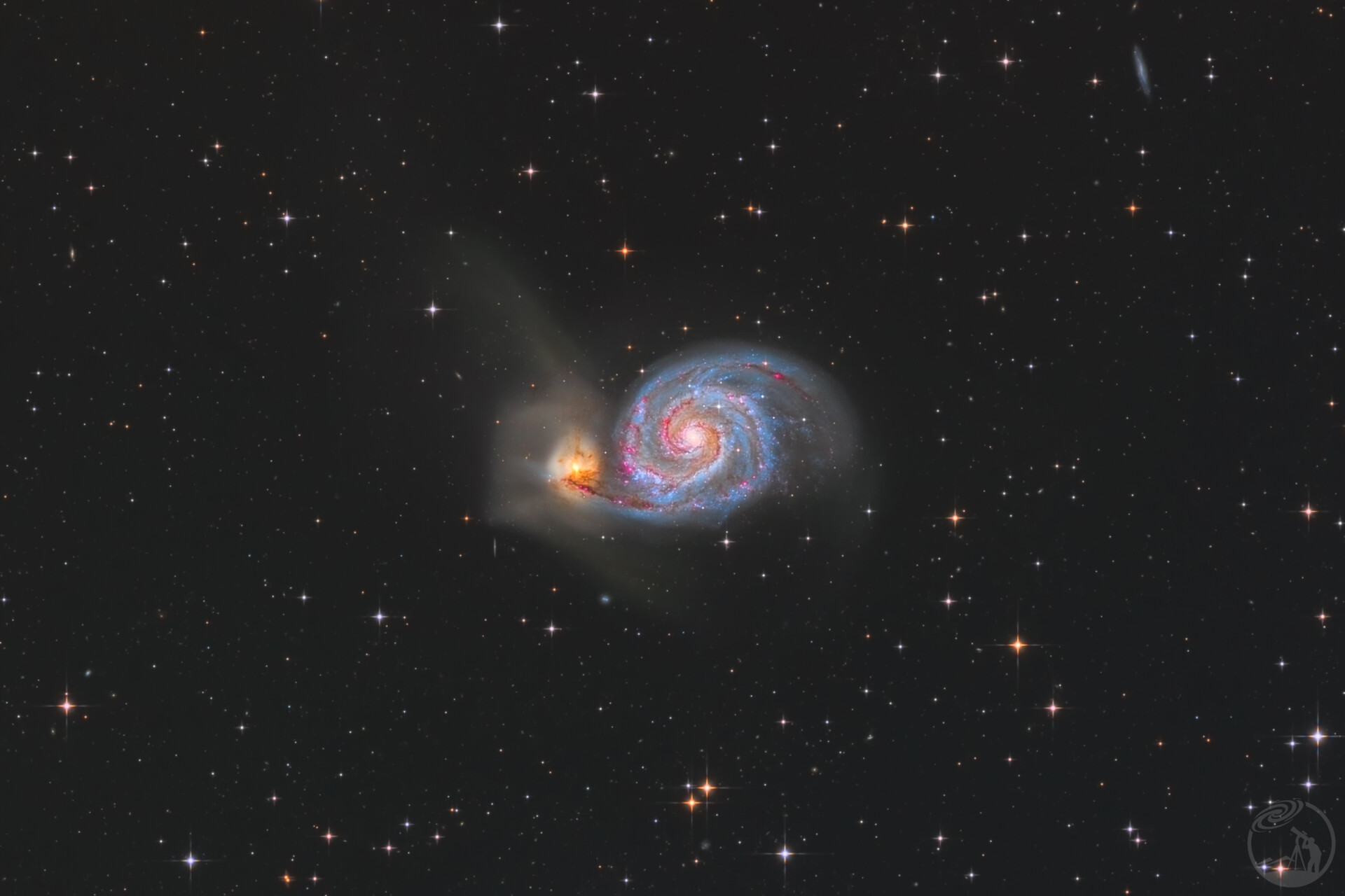 m51 涡状星系