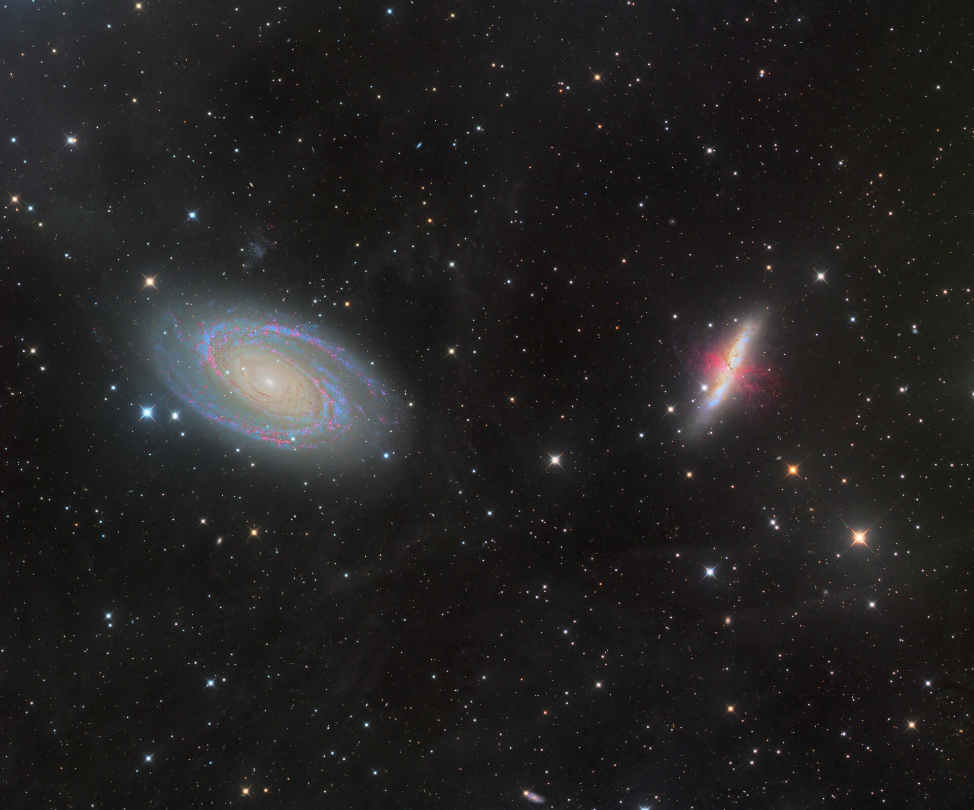 M81&M82 波德星系和雪茄星系