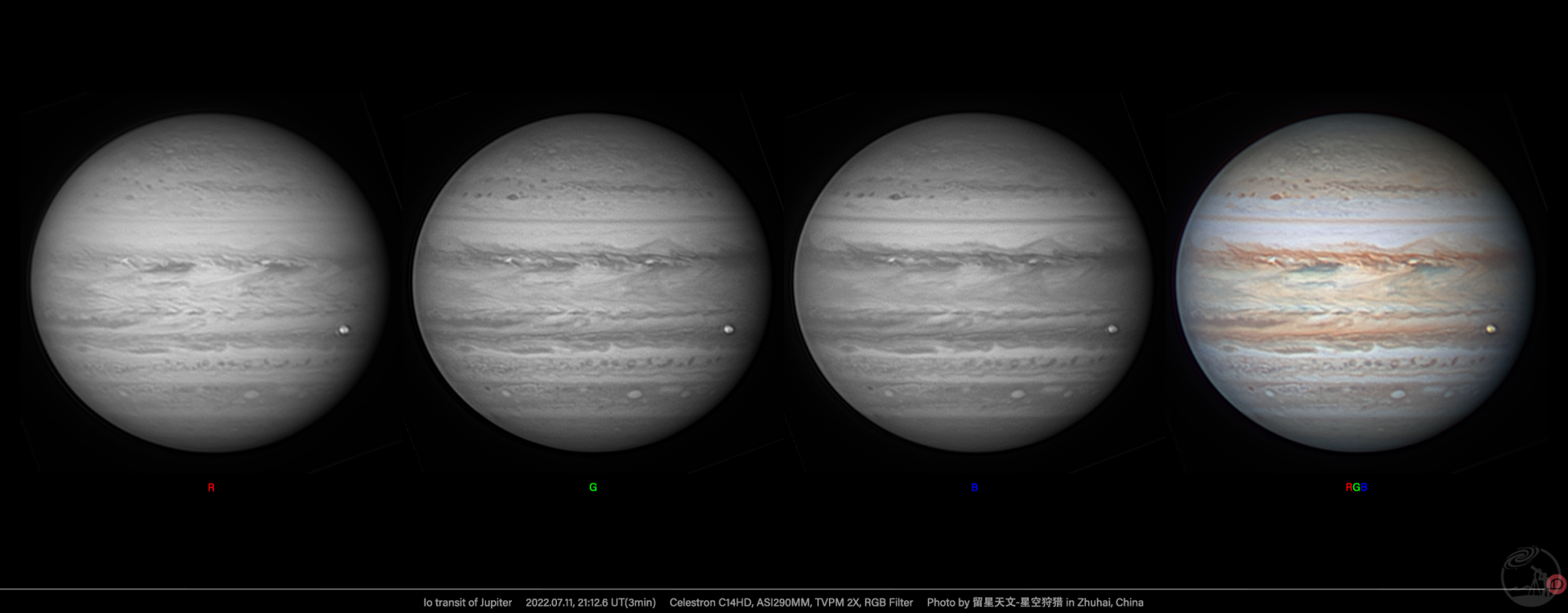 木卫一凌木星RGB合成图