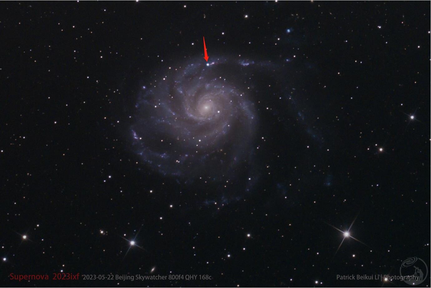 M101中的2023ixf超新星》 - 巡星客
