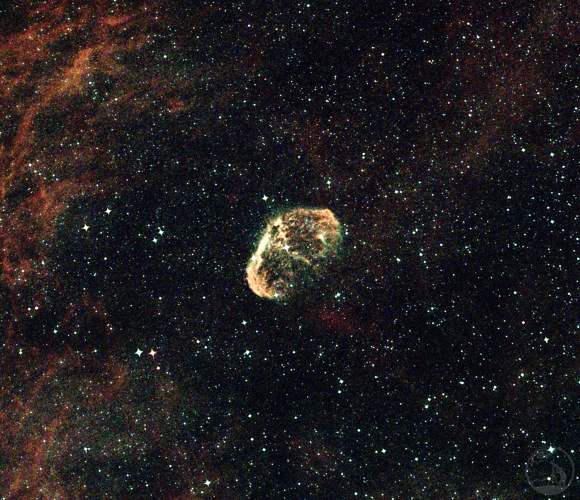 眉月NGC6888