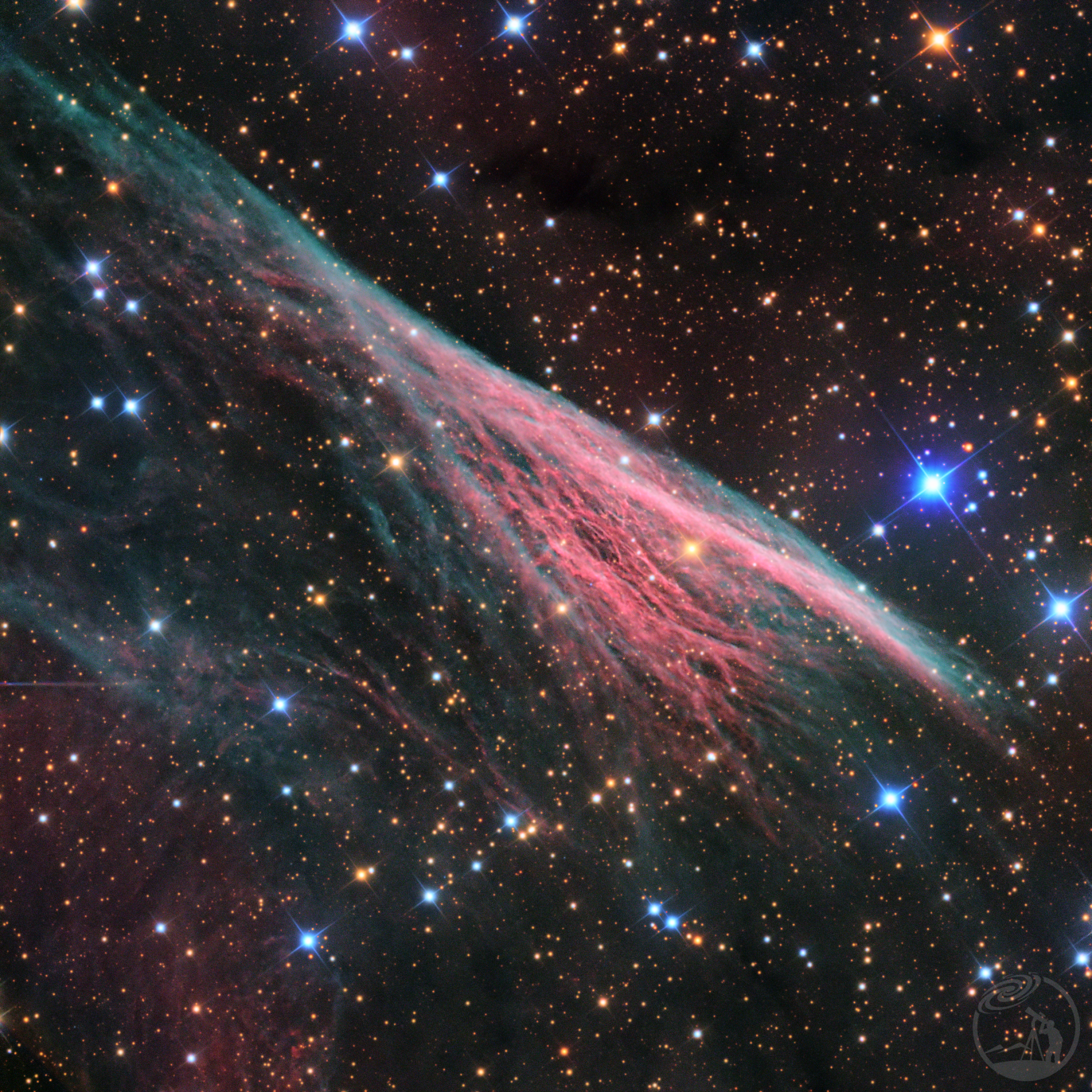NGC2736铅笔星云LRGB