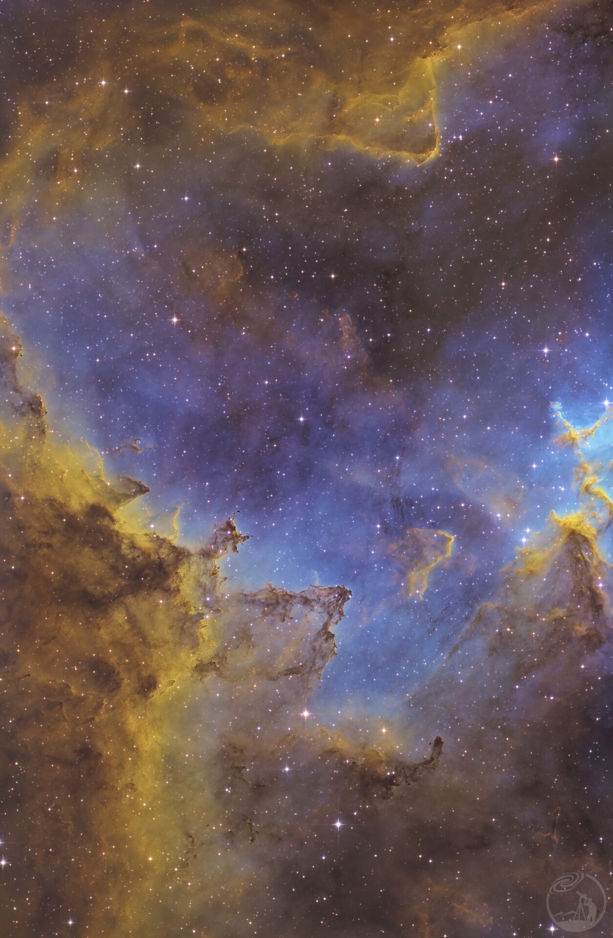 IC1805心脏星云局部