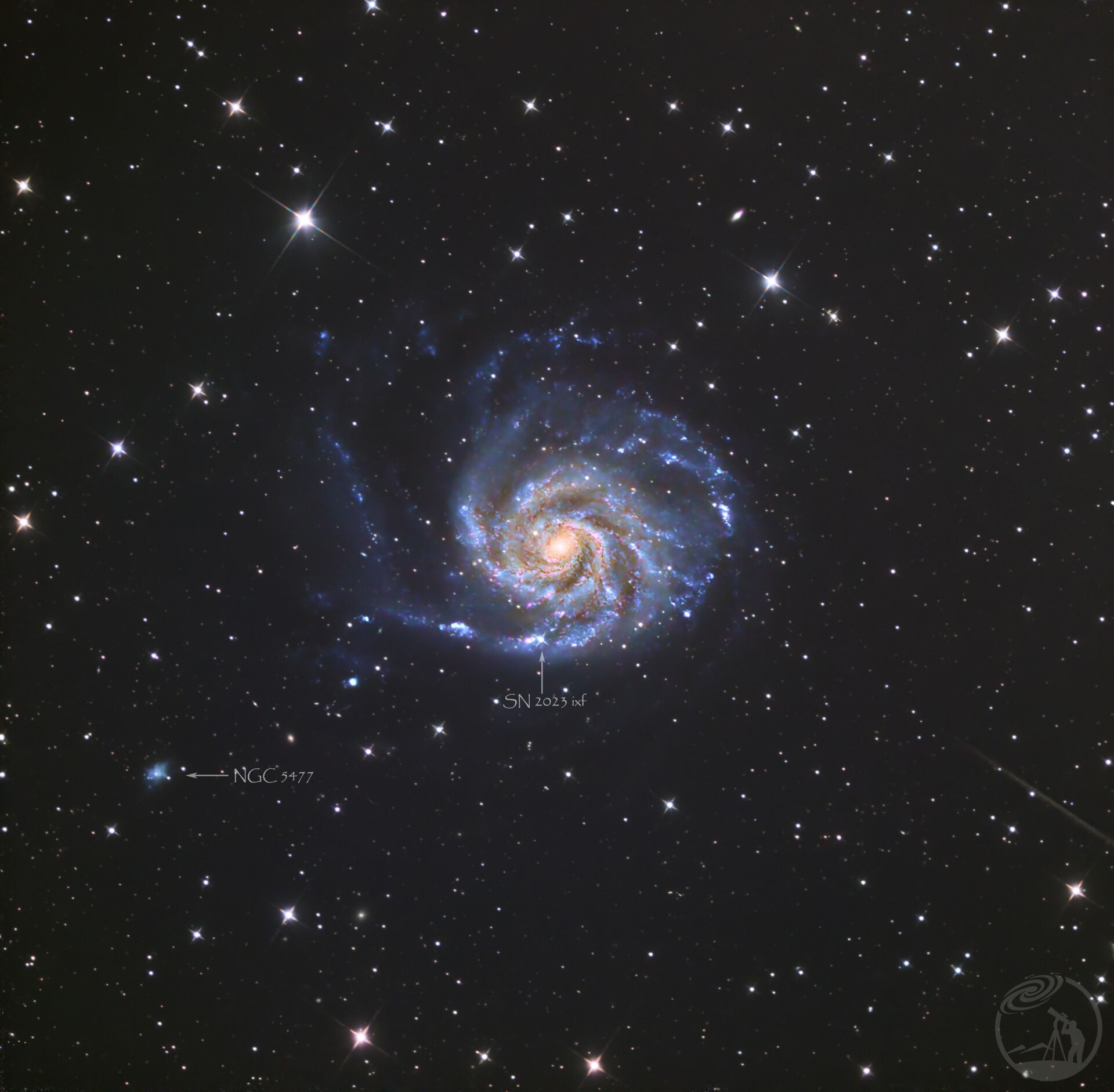 M101 & SN 2023ixf