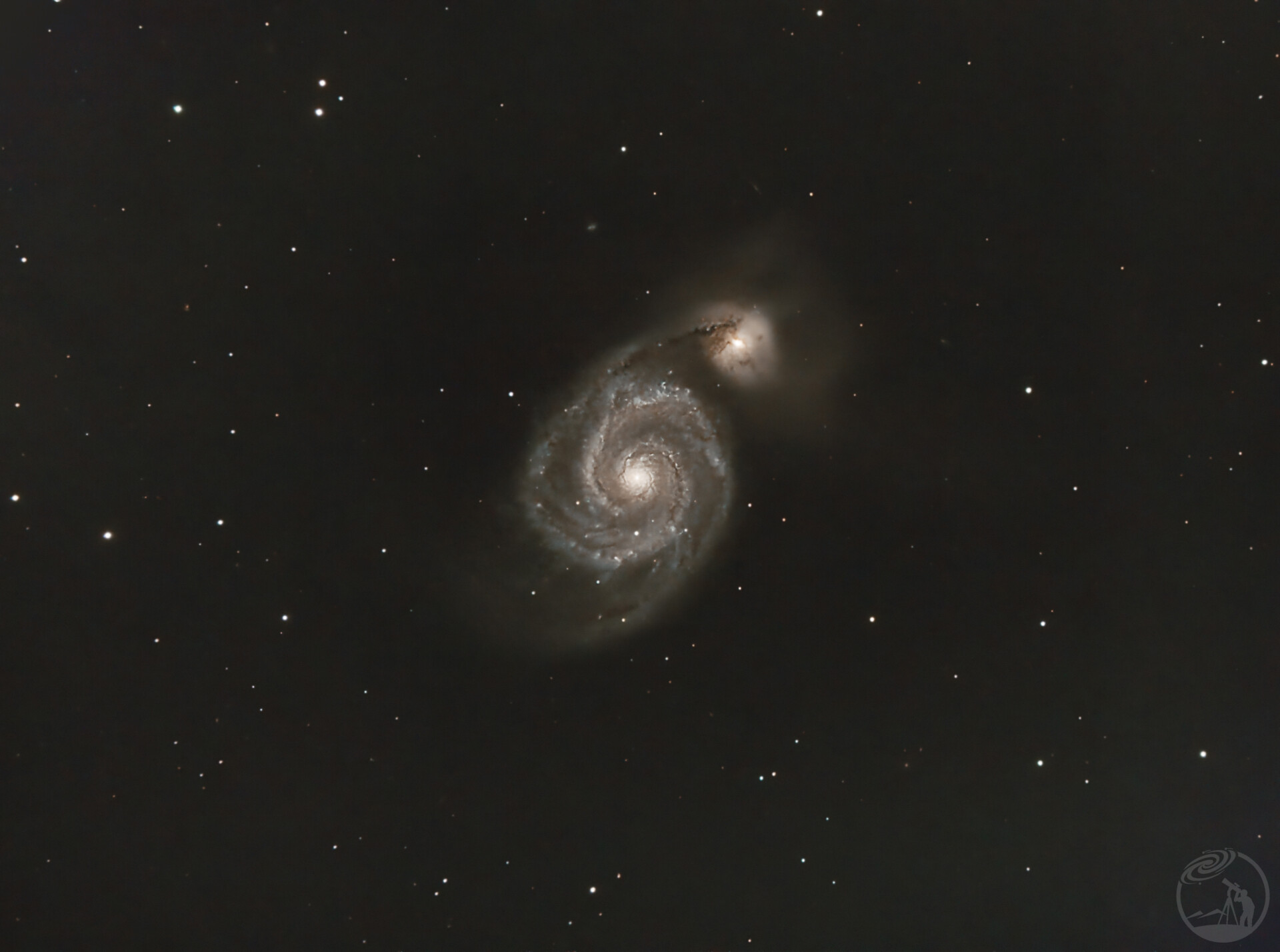 c8hd开光照，m51星系