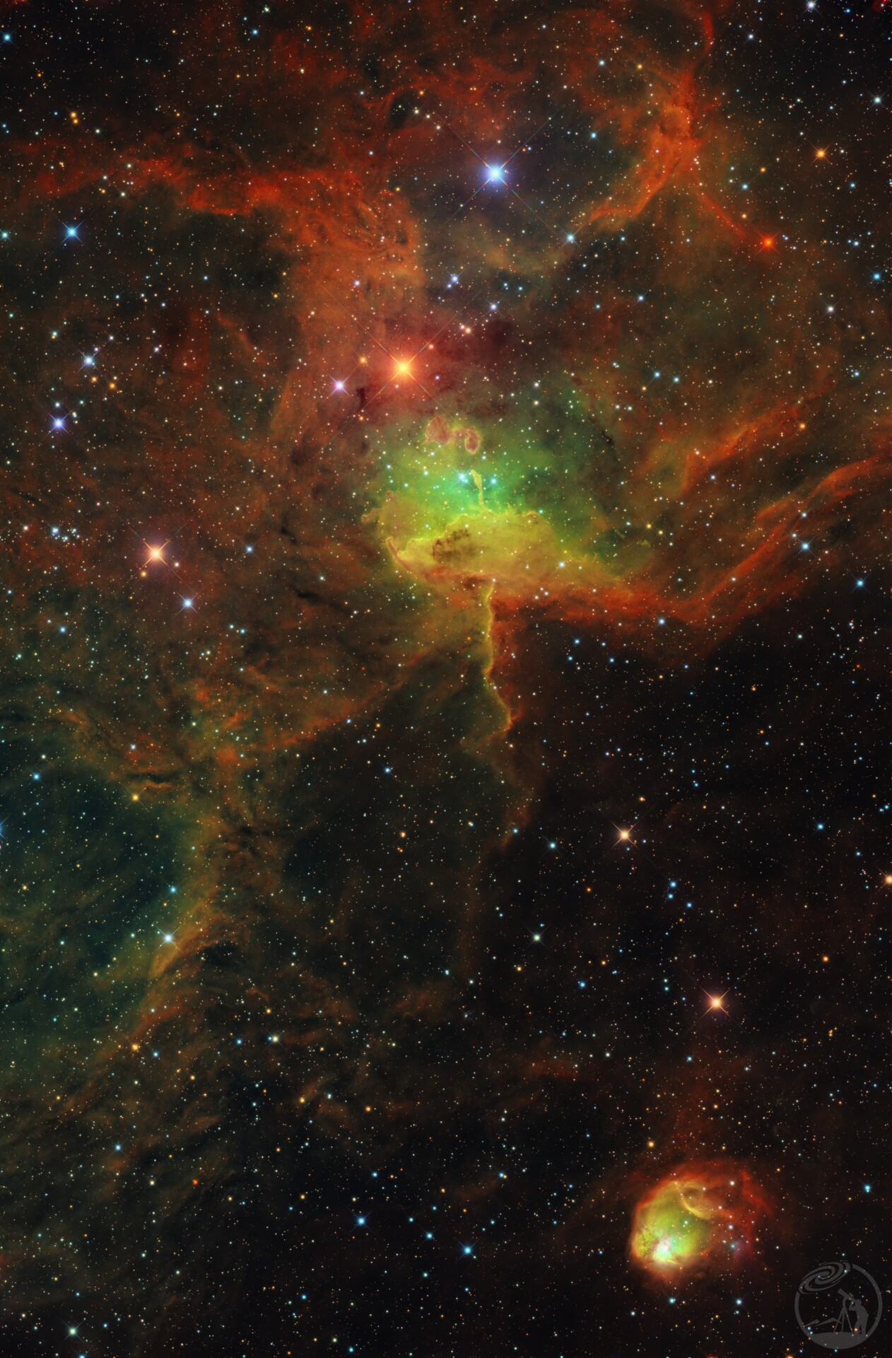 IC417蜘蛛星云