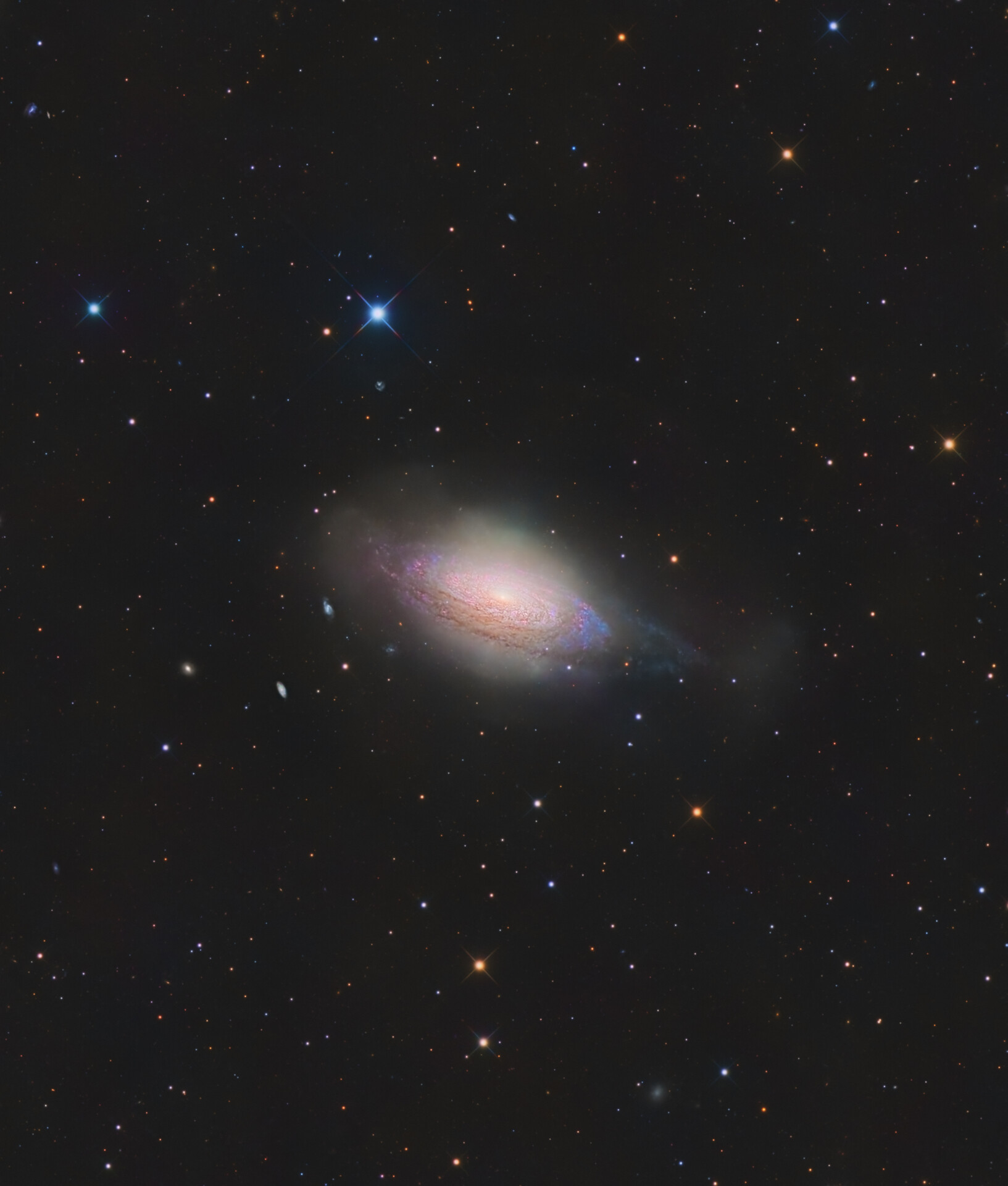 NGC3521 漩涡星系