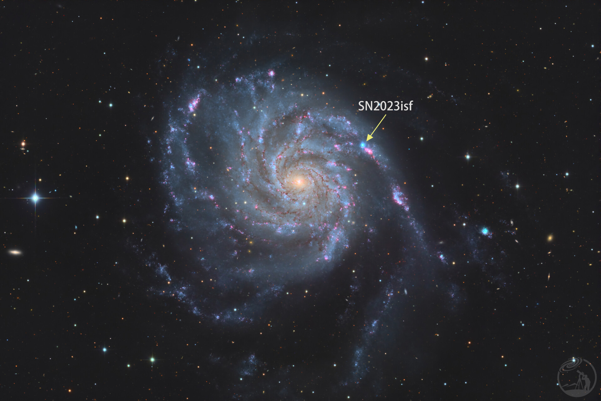 5月22日的SN2023isf超新星