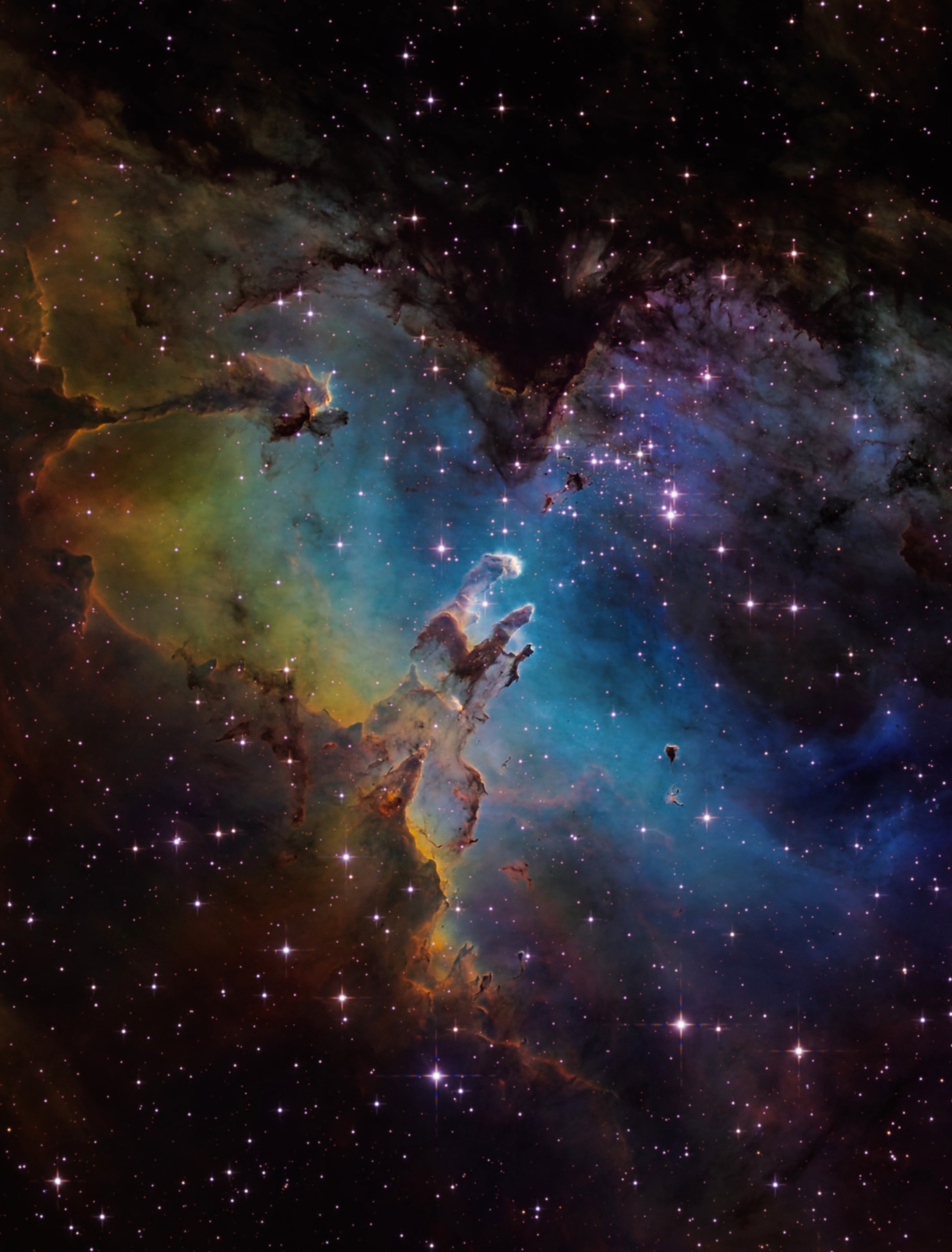 二级区老黑下的创生之柱