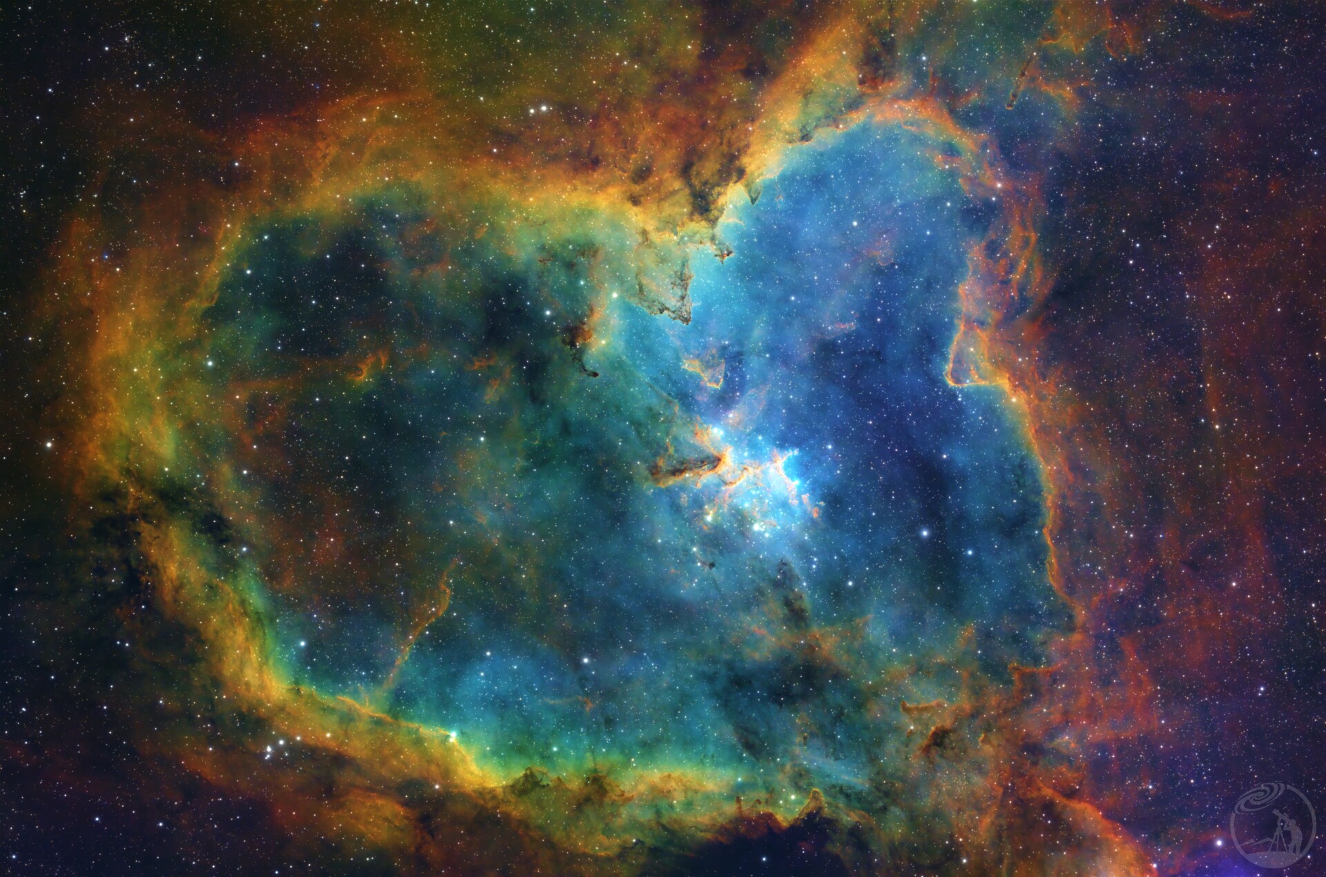 IC1805 心脏星云