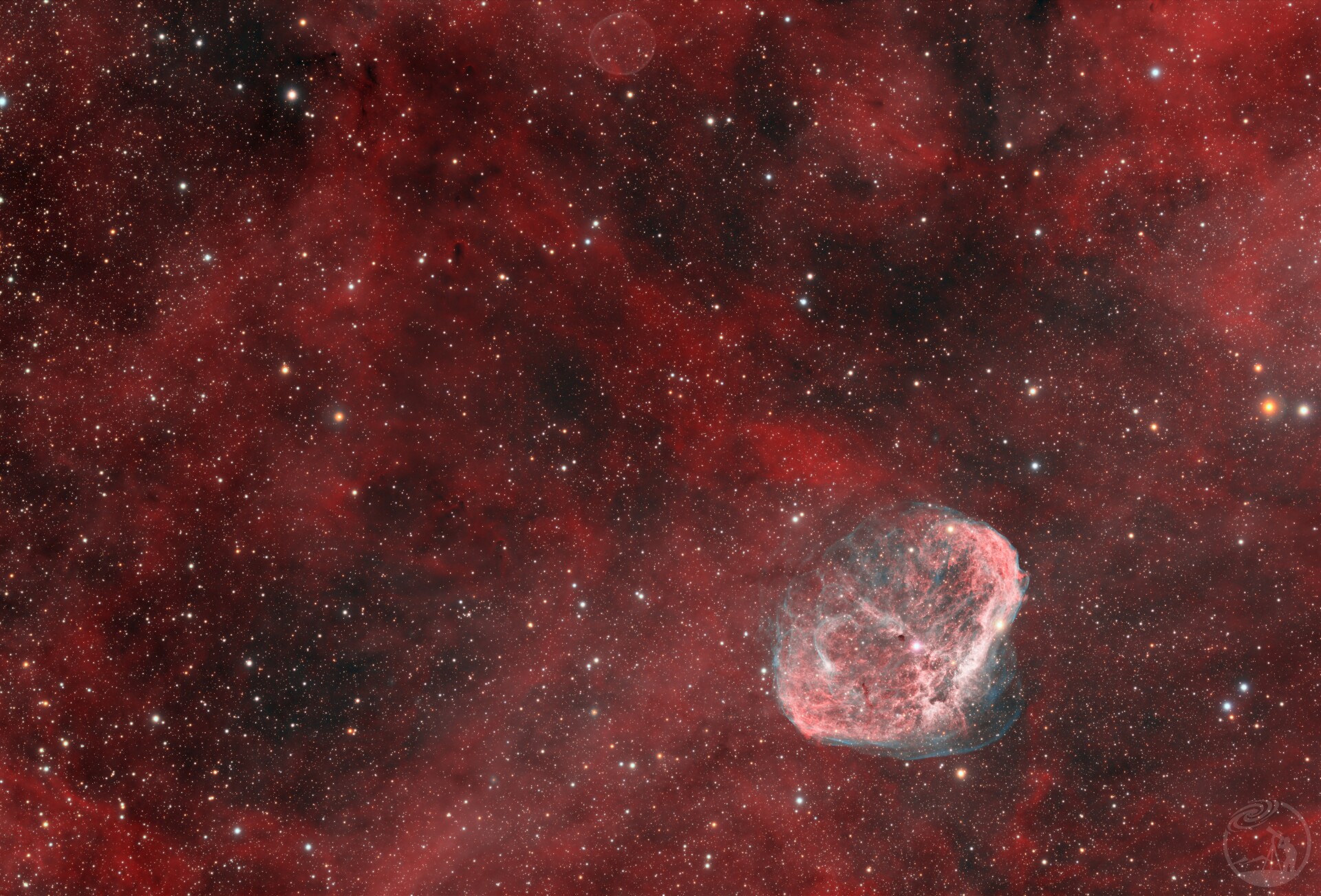 NGC6888和泡泡