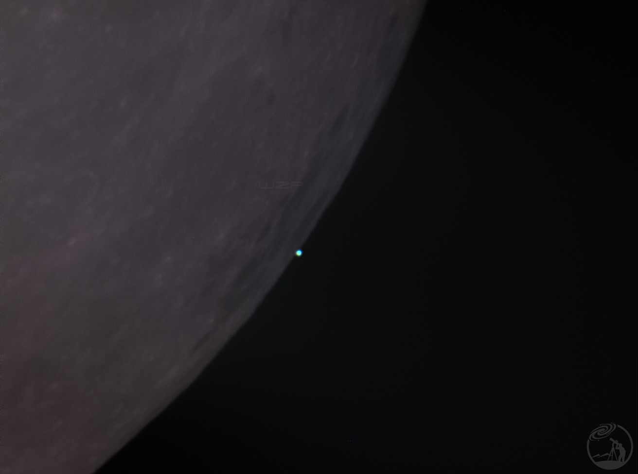 月全食掩天王星