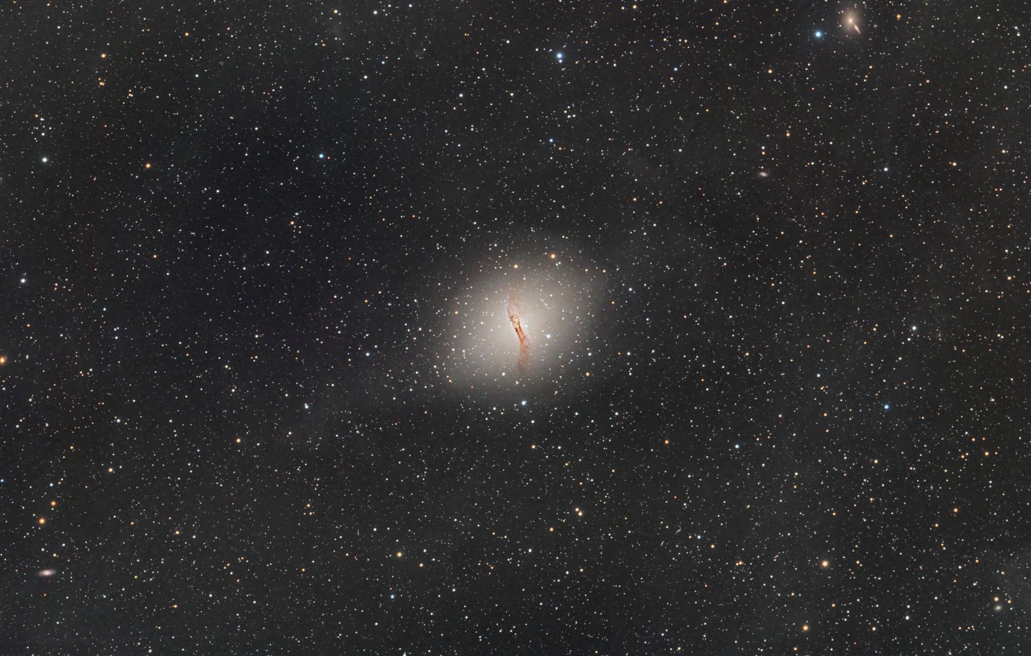 *精品素材*（NGC5128），广东第一峰2级区，总曝光6.5小时