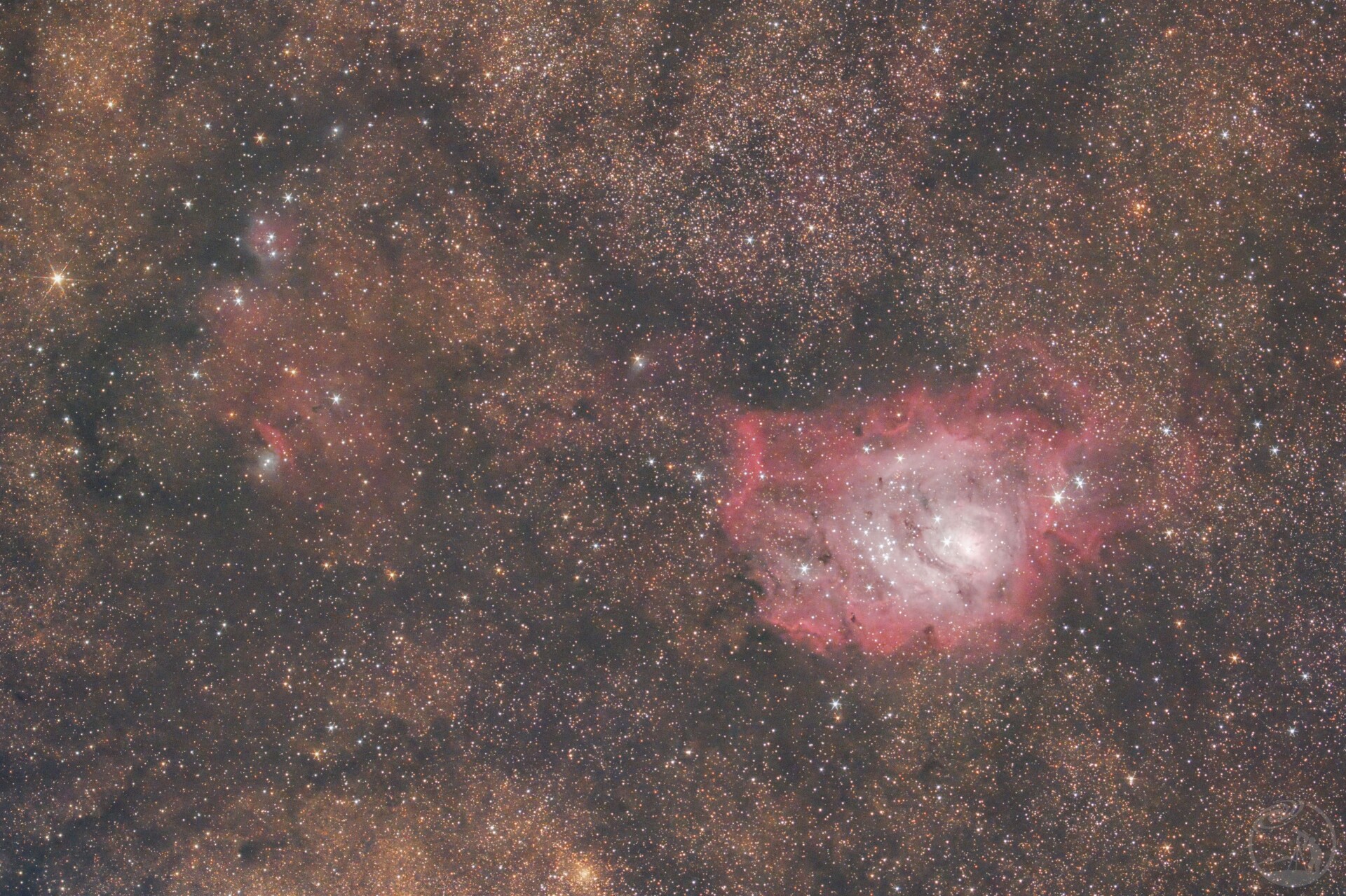 （精修）M8礁湖星云全景图