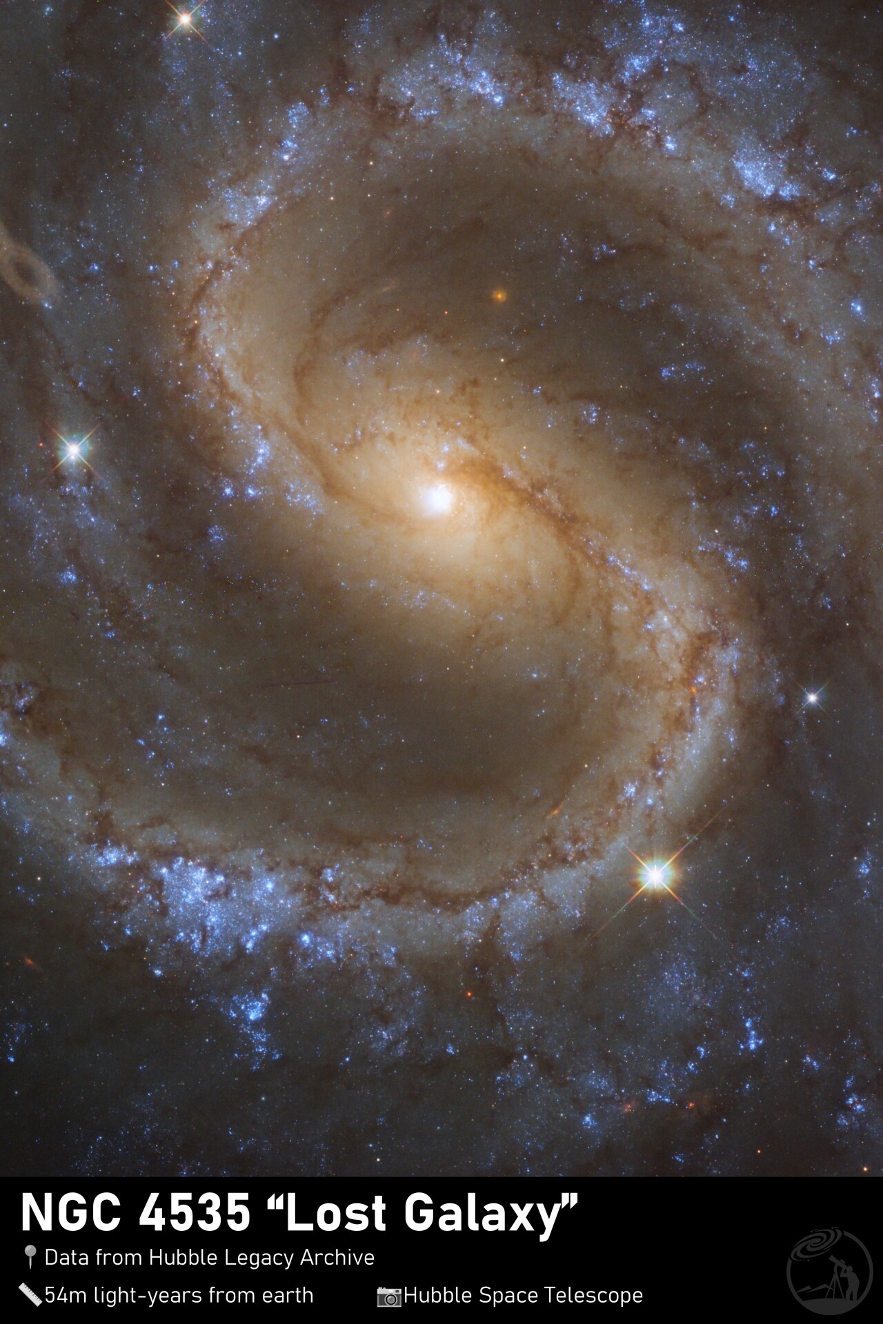 NGC 4535 “Lost Galaxy”