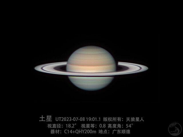 2023年7月8日 C14 土星