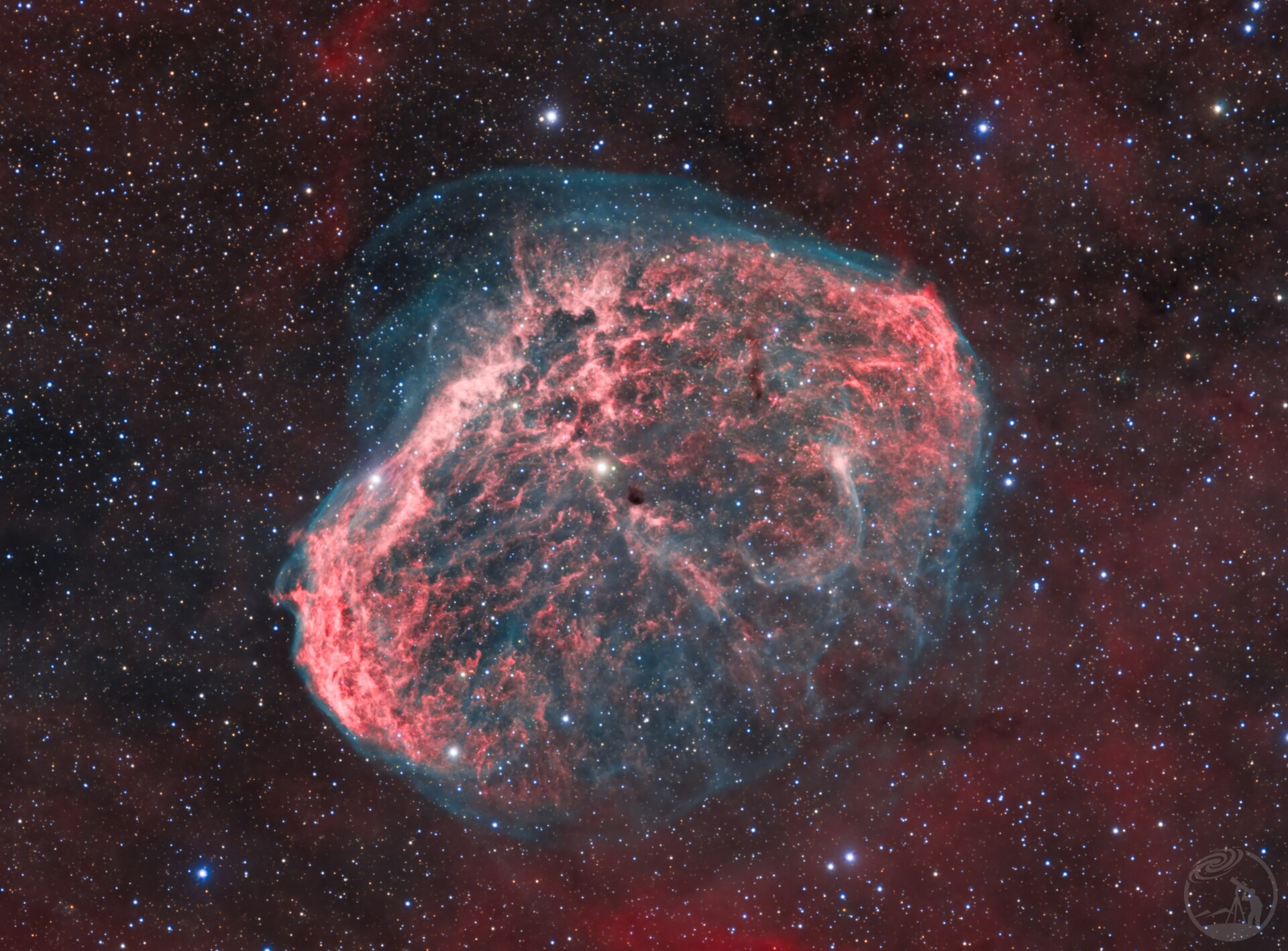 宇宙大脑花（新月星云）