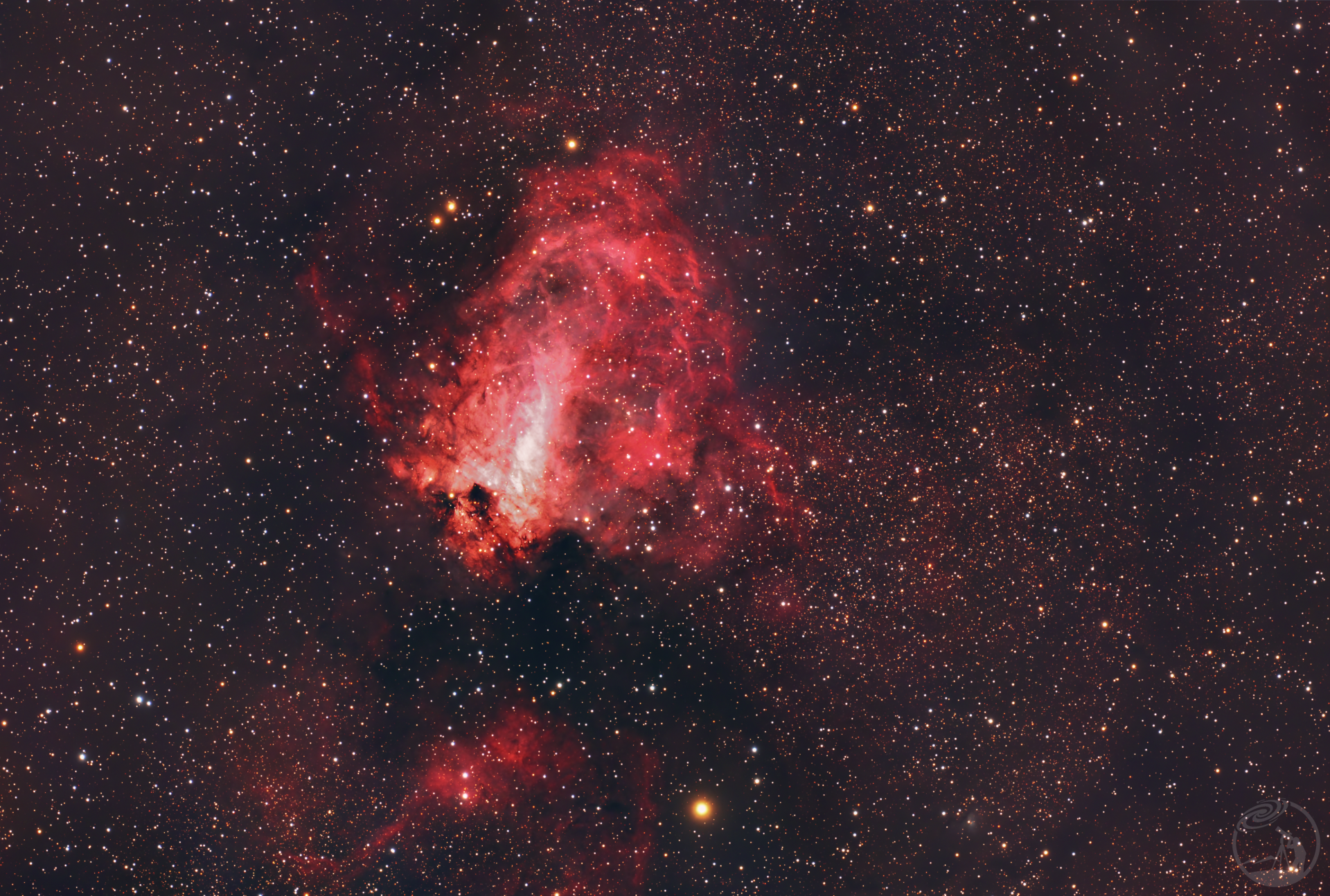 M17 OMEGA NEBULA