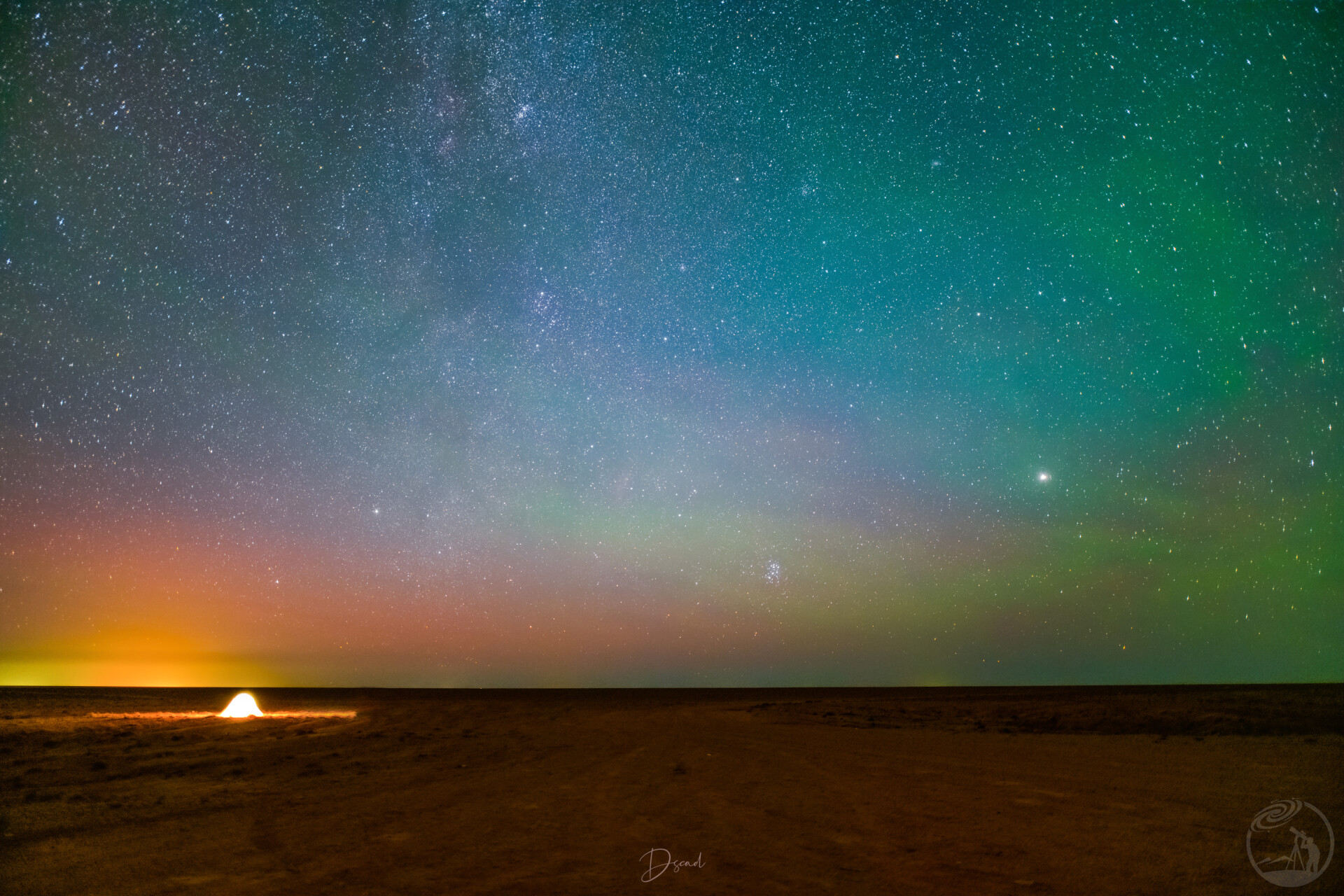 沙漠星空