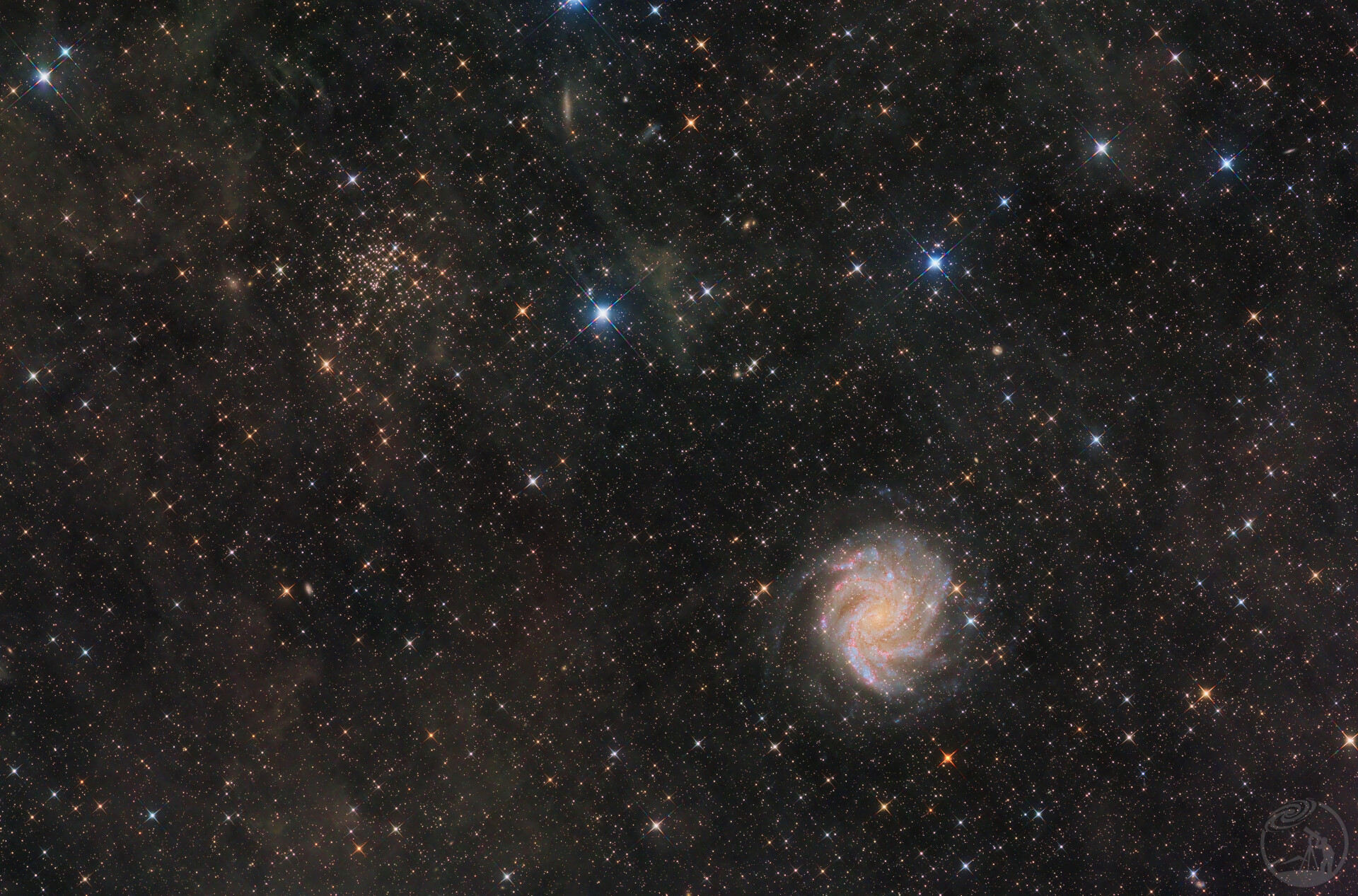 NGC6946 焰火星系