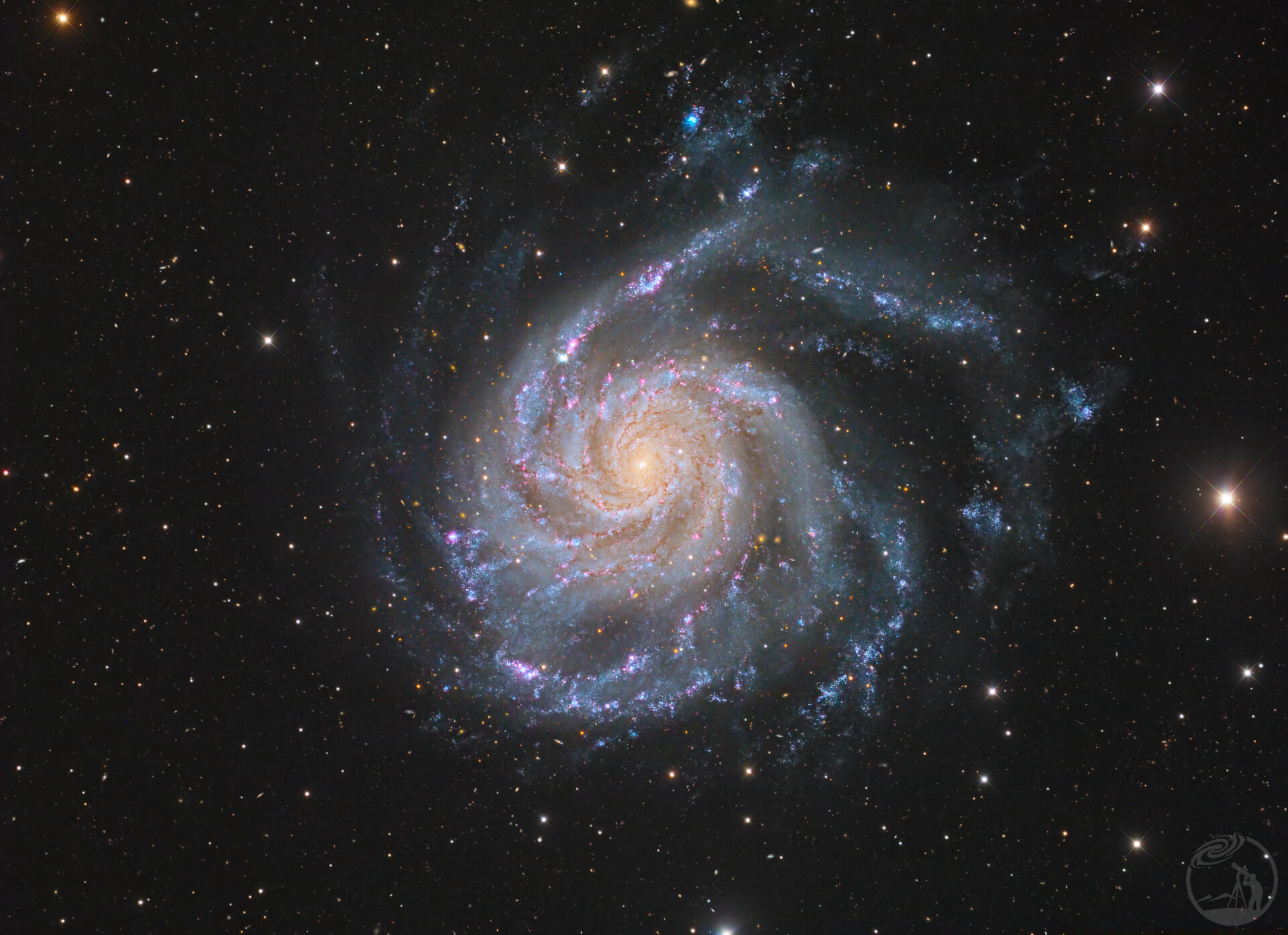 M101风车星系与超新星SN2023ixf