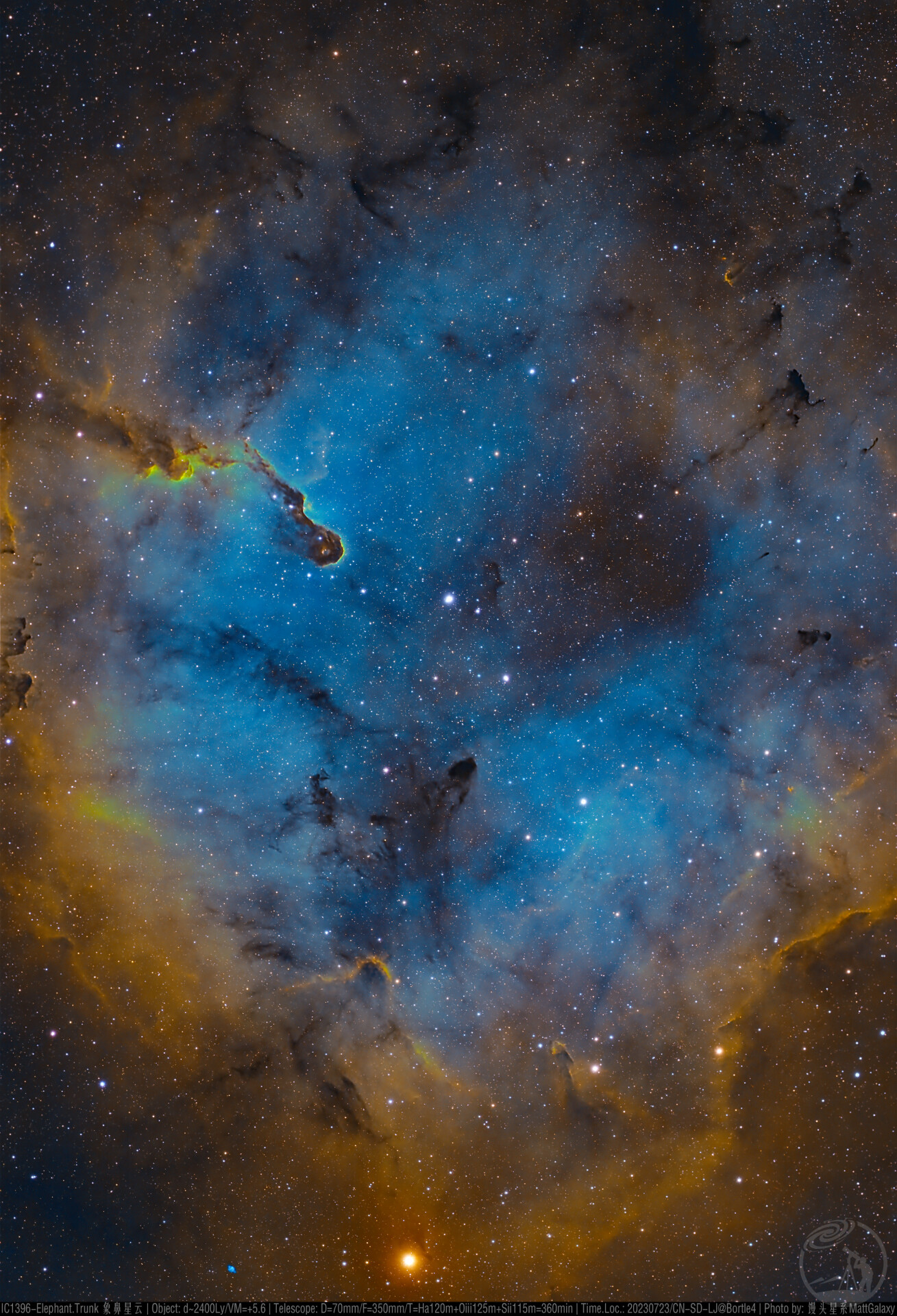 IC1396-Elephant.Trunk 象鼻星云