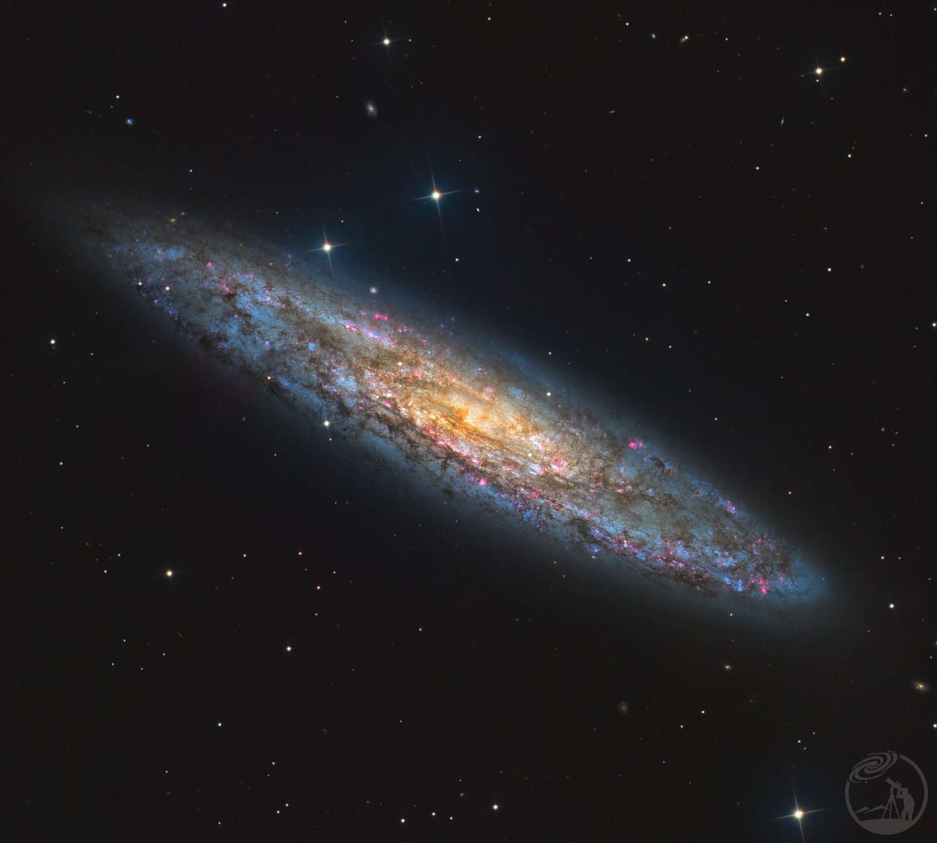 NGC253银元星系