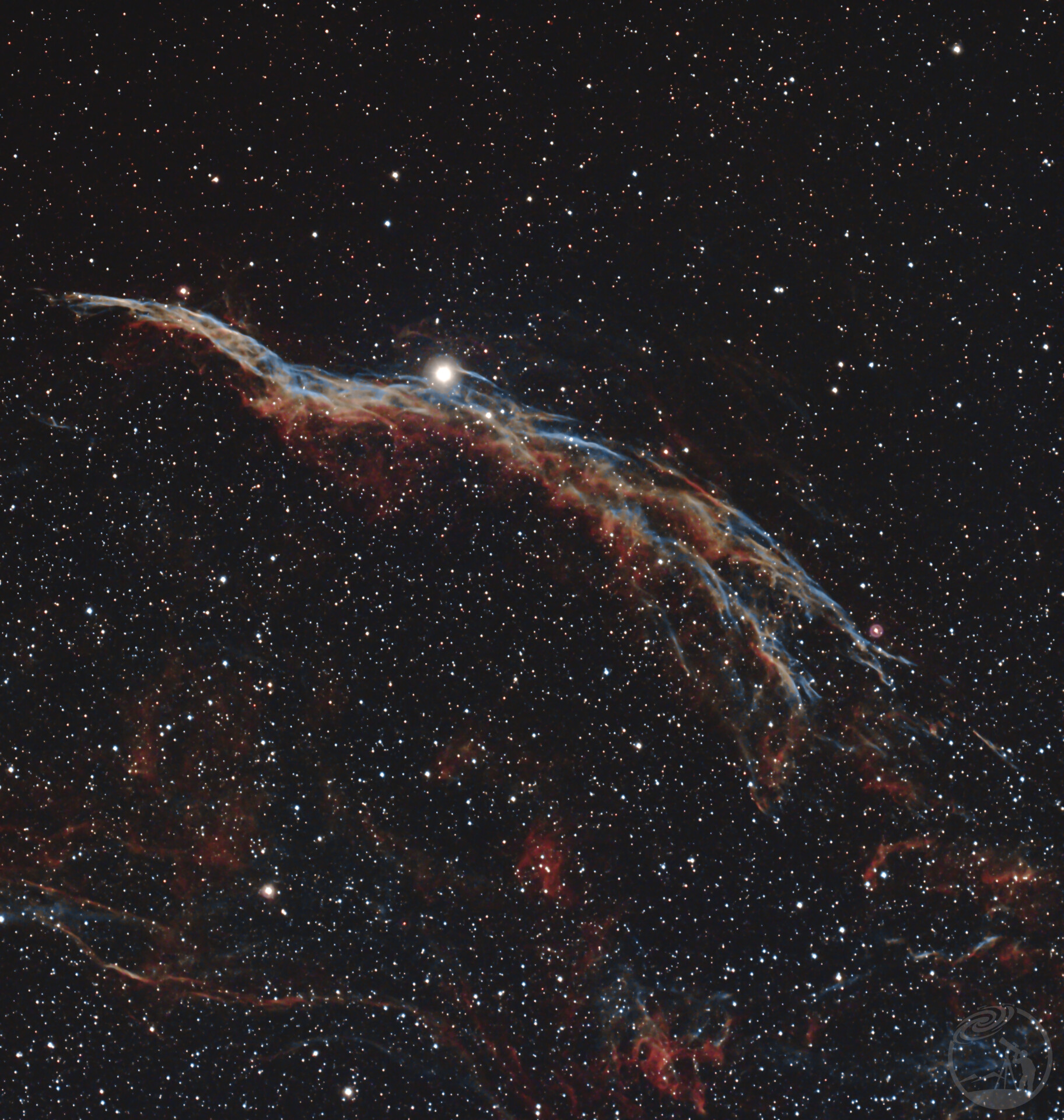 ngc6960面纱星云