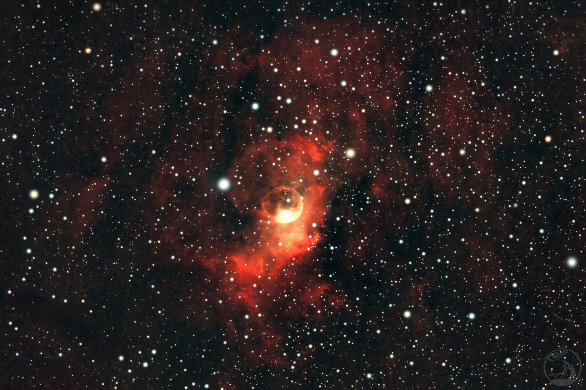 NGC 7635，气泡星云