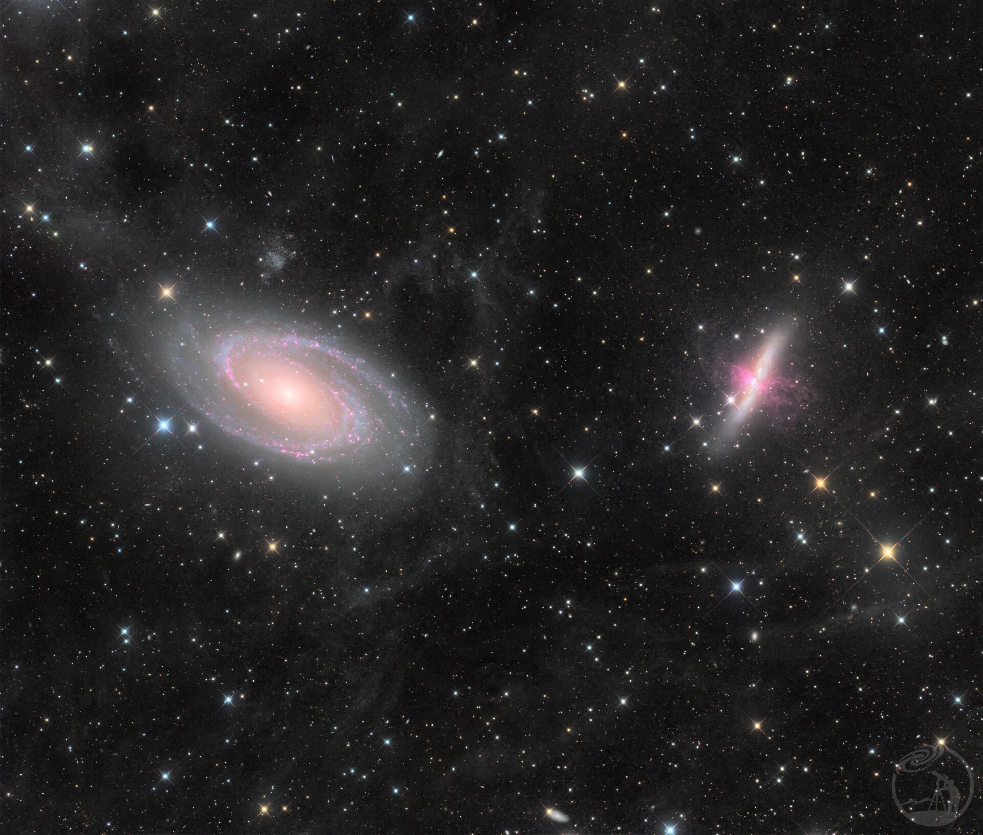 M81 & M82马赛克
