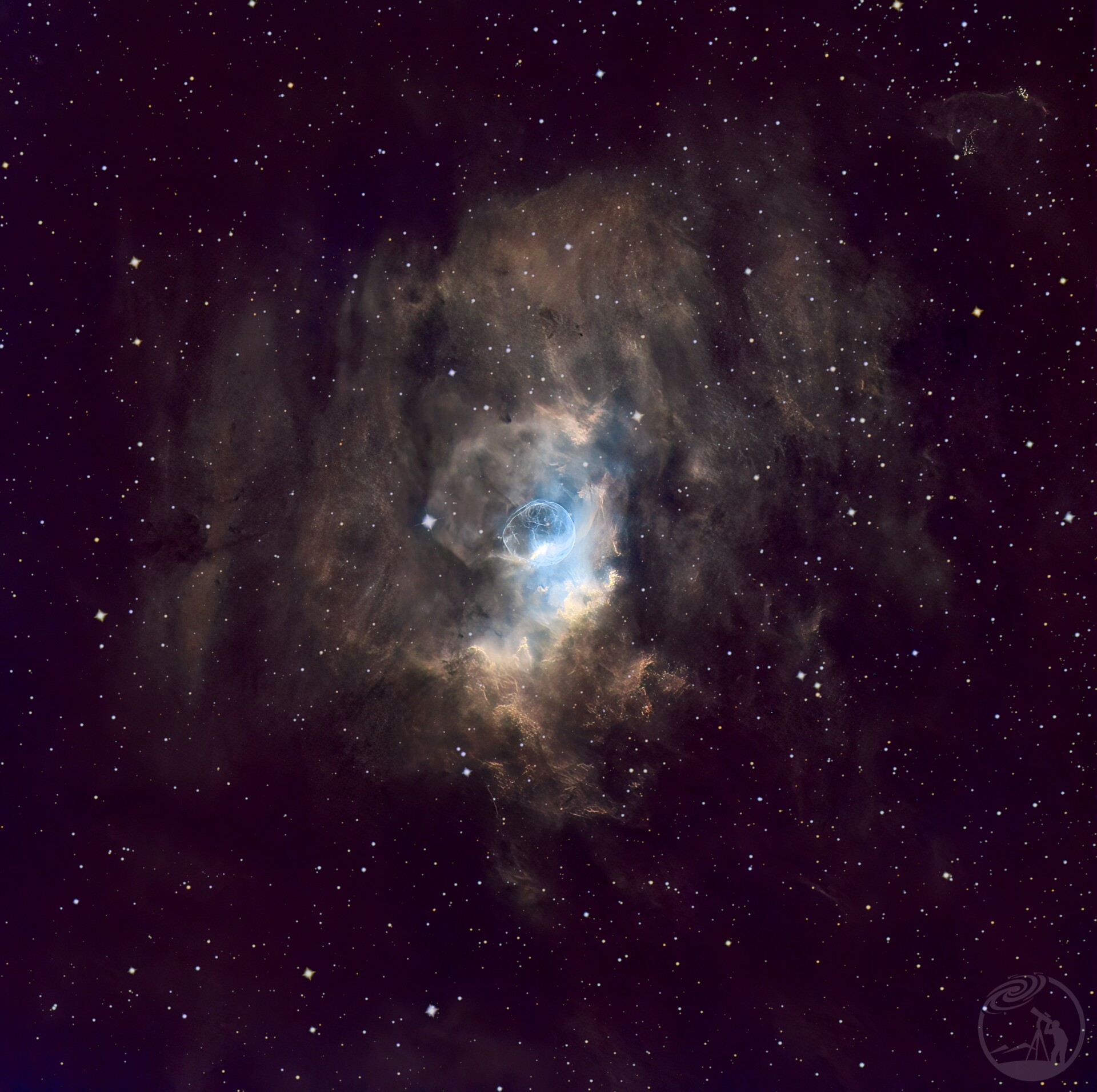 气泡星云，ngc7635