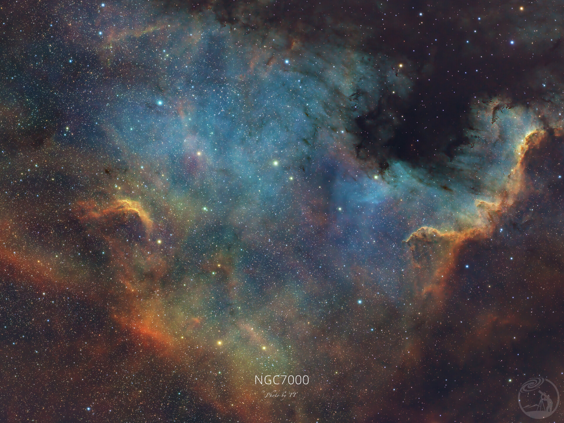 重新搞了搞NGC7000