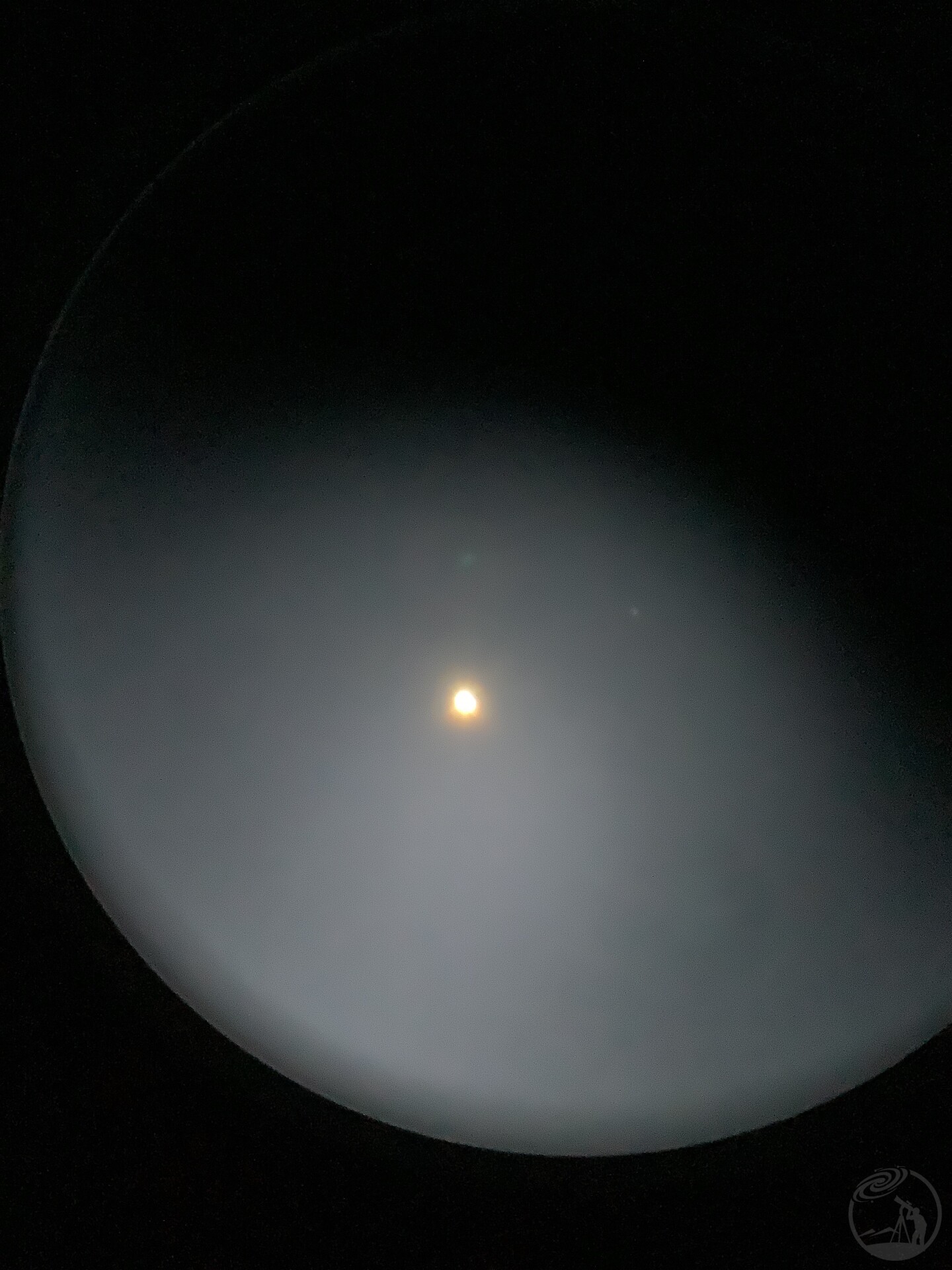 目镜下的金星