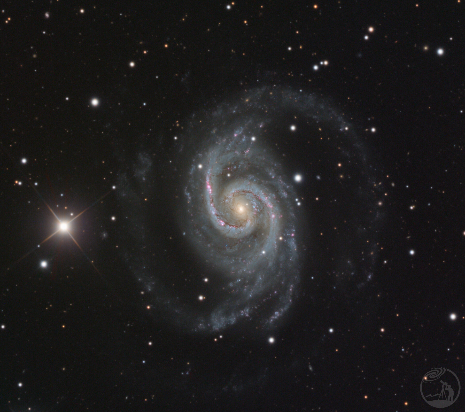 NGC1566 夜空中的舞姬