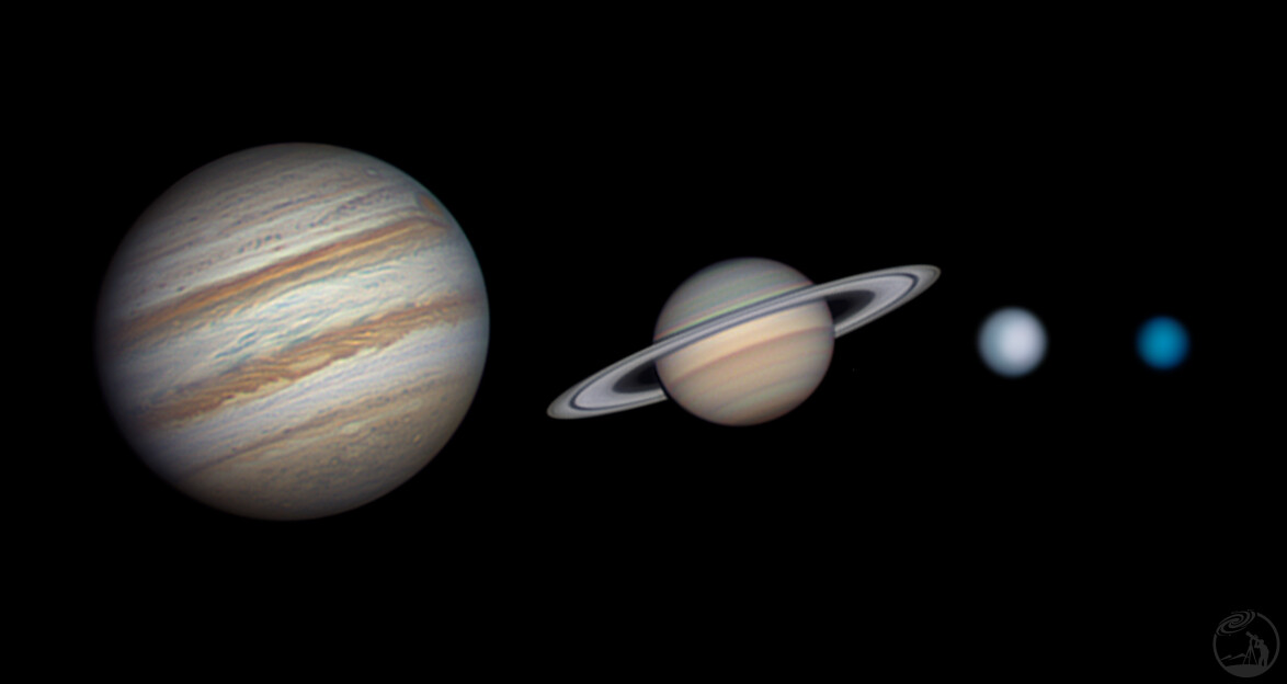 四大气态行星