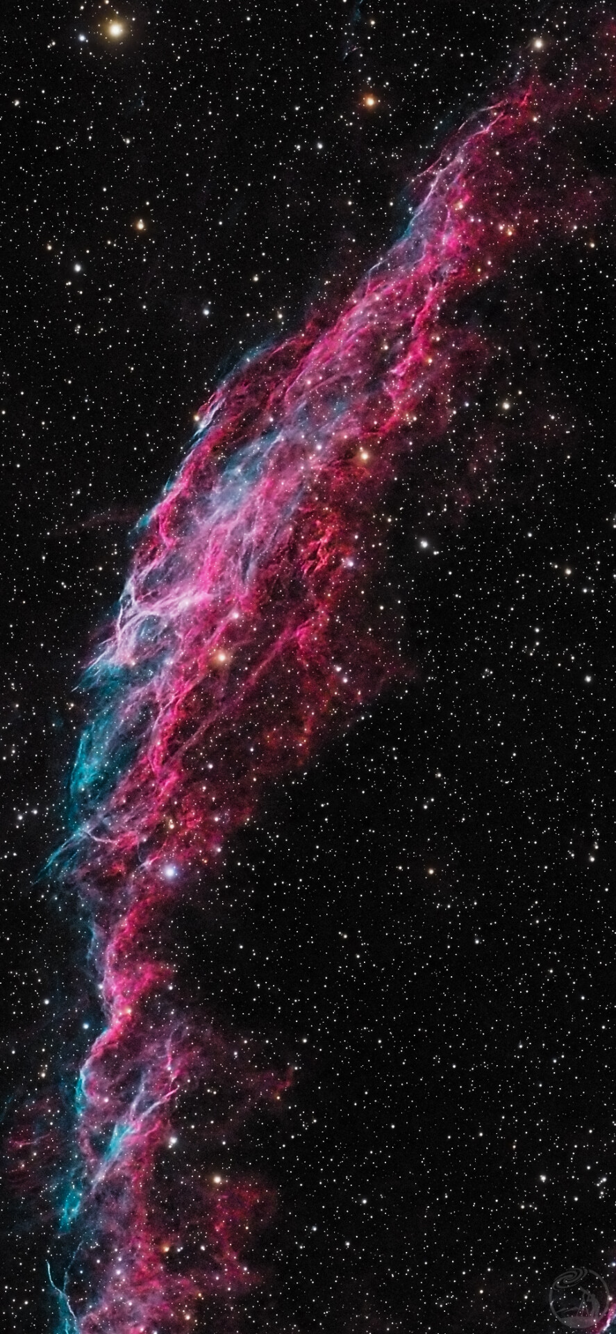 NGC 6992东面纱星云(局部)