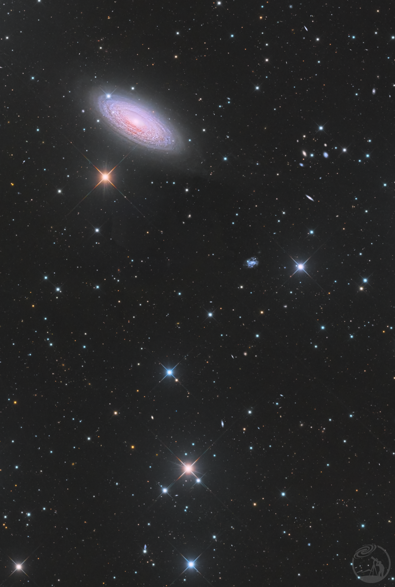 NGC2841虎眼星系(繁星洒落人间)