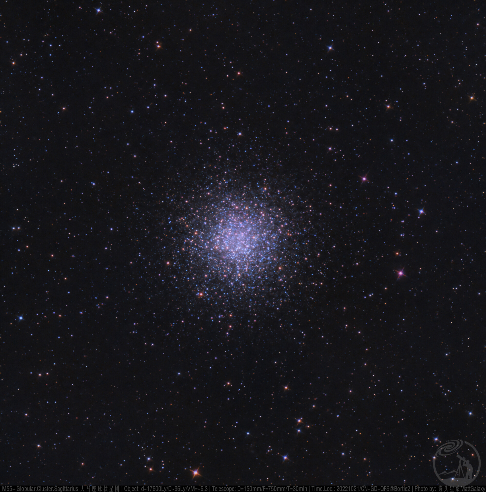 M55-Sagittarius.Globular.Cluster 人马座球状星团（V2）