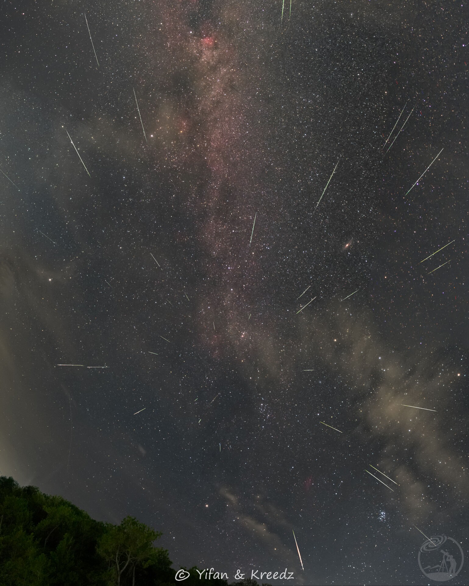 绚丽烟火—英仙座流星雨