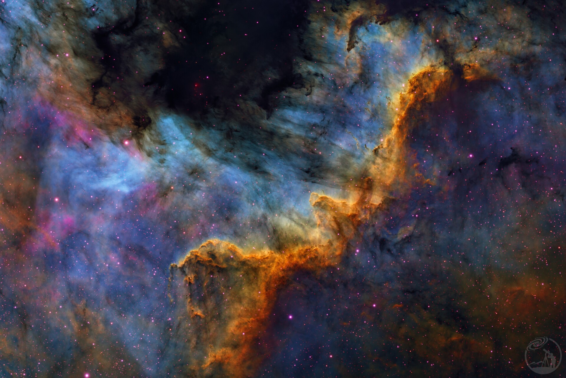 NGC7000天鹅座之墙V2