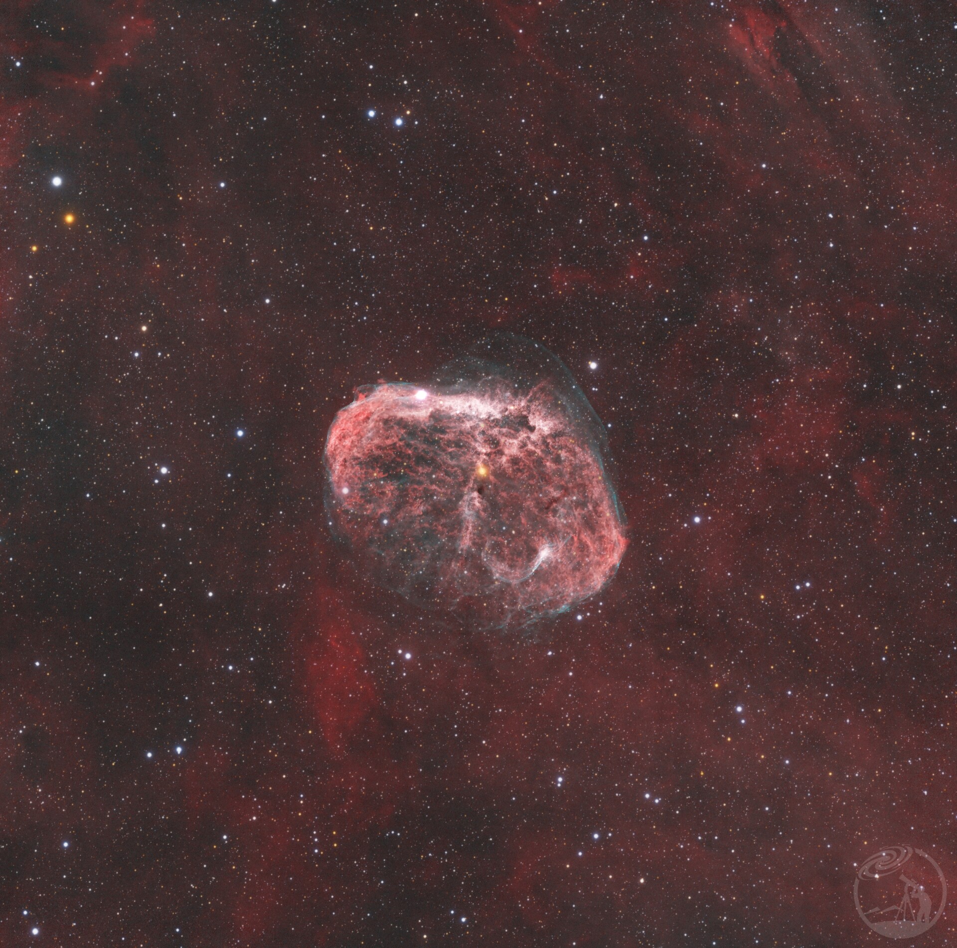 Ngc6888脑花星云