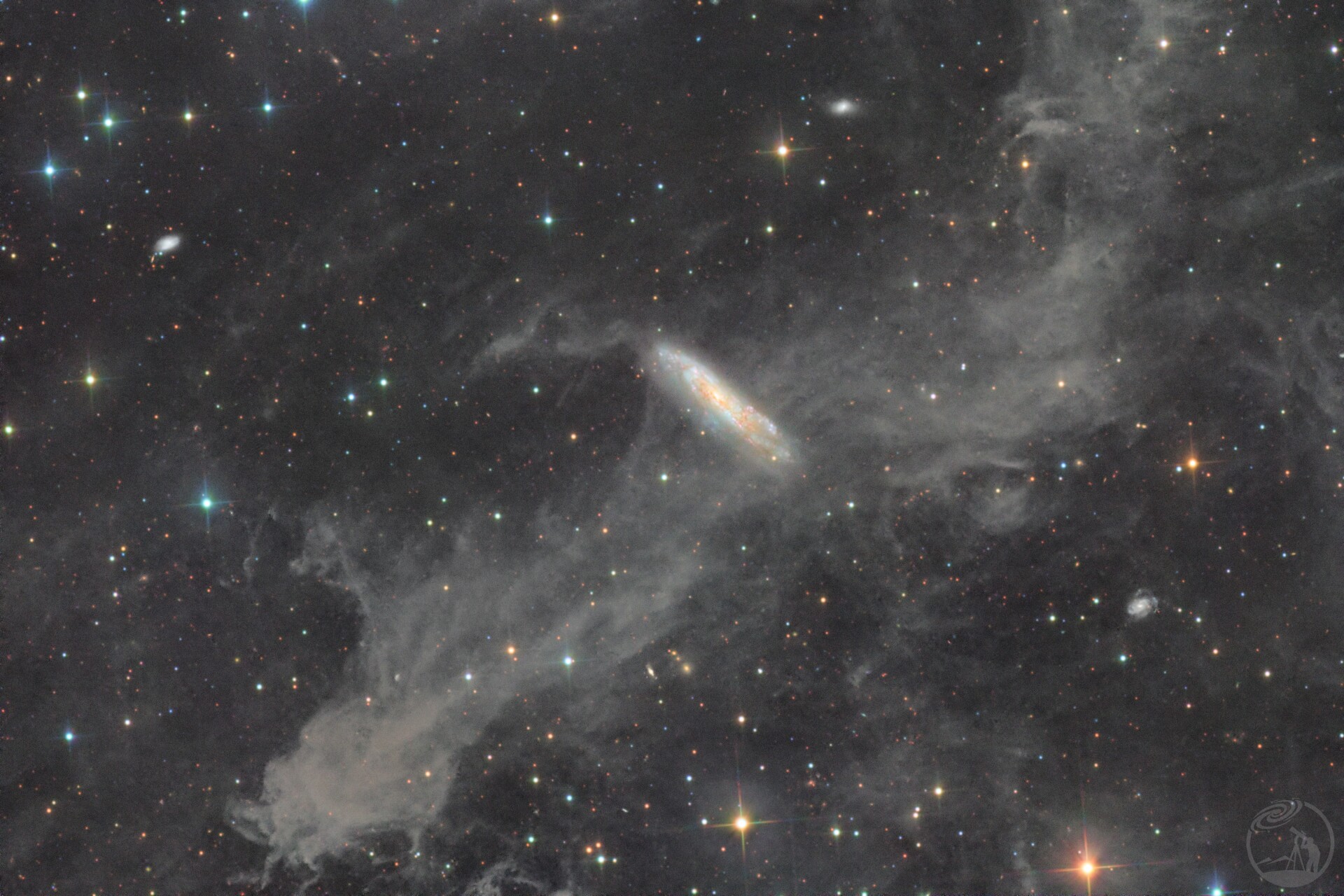 NGC7497星系冲浪板