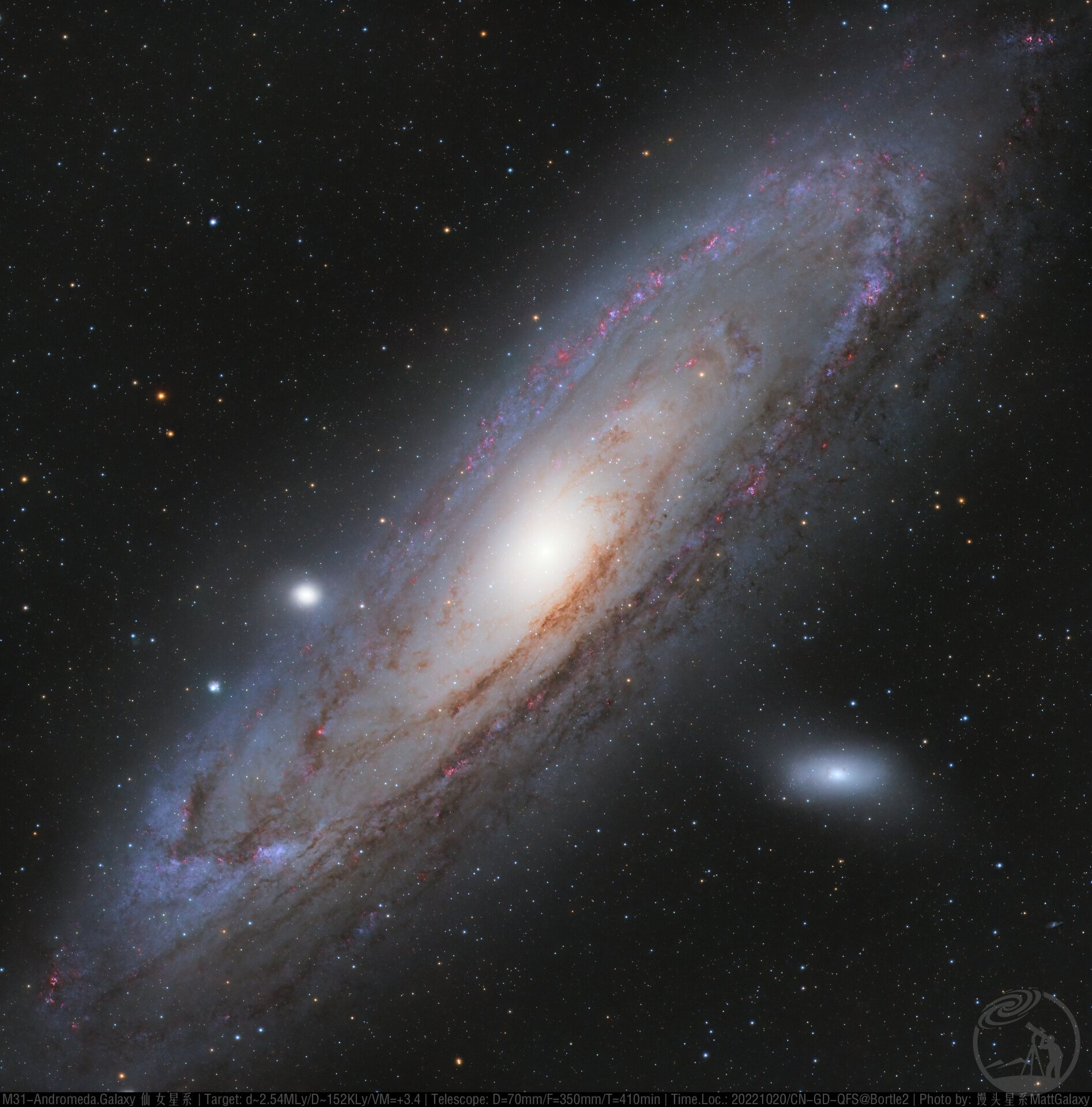 M31-Andromeda.Galaxy 仙女星系（V3）