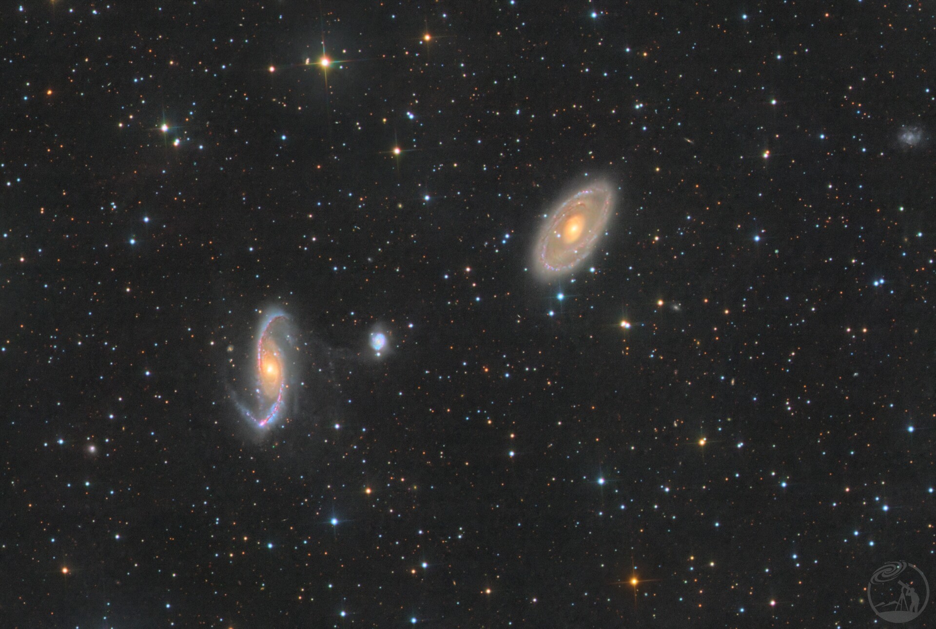 NGC3347、3354与3358