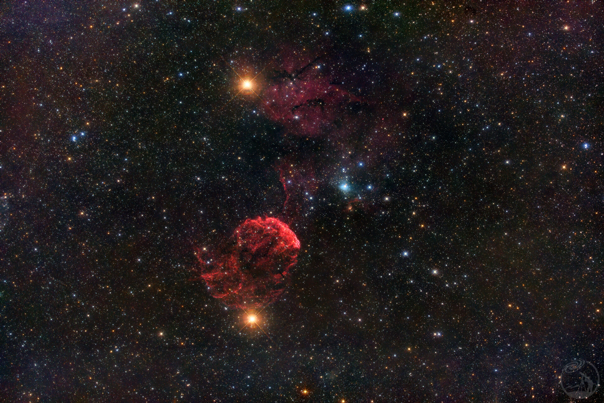 IC 443 Jellyfish Nebula