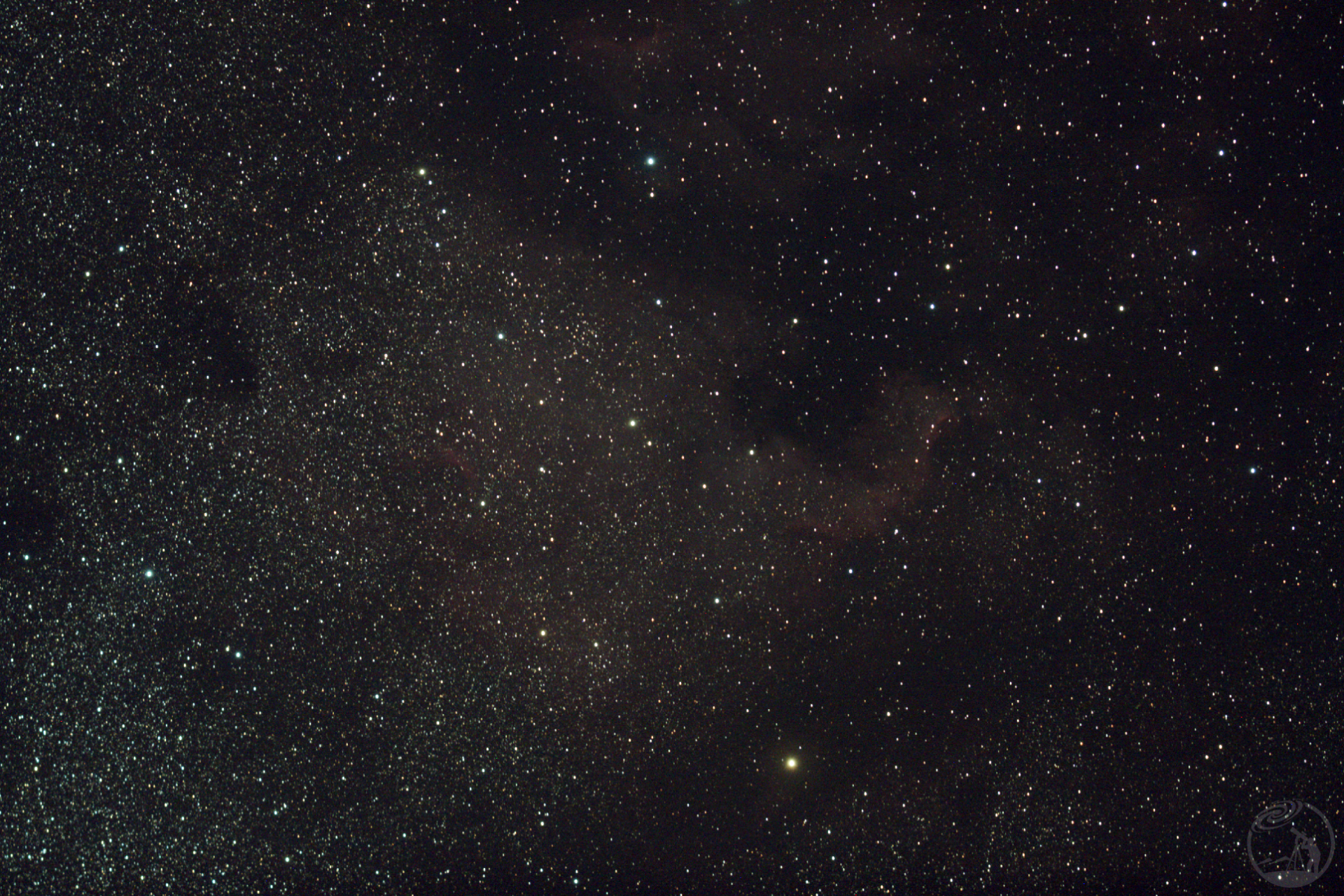 远程深空首批图（M39、焰火星系、天鹅座面纱星云、北美洲星云）