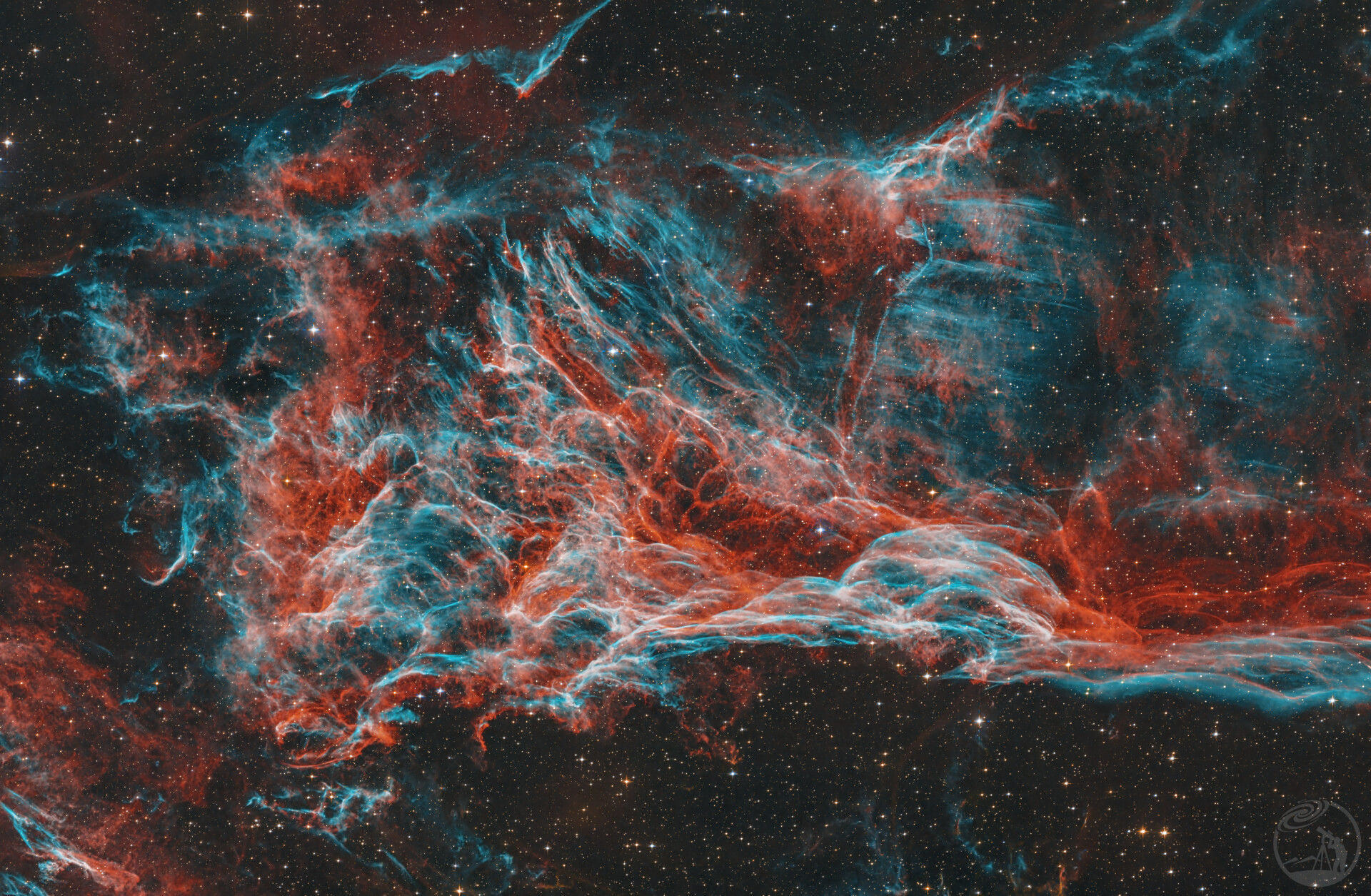 NGC6979面纱局部－皮克林三角