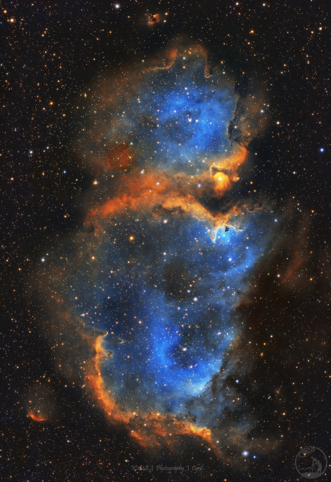 IC1848 灵魂星云SHO